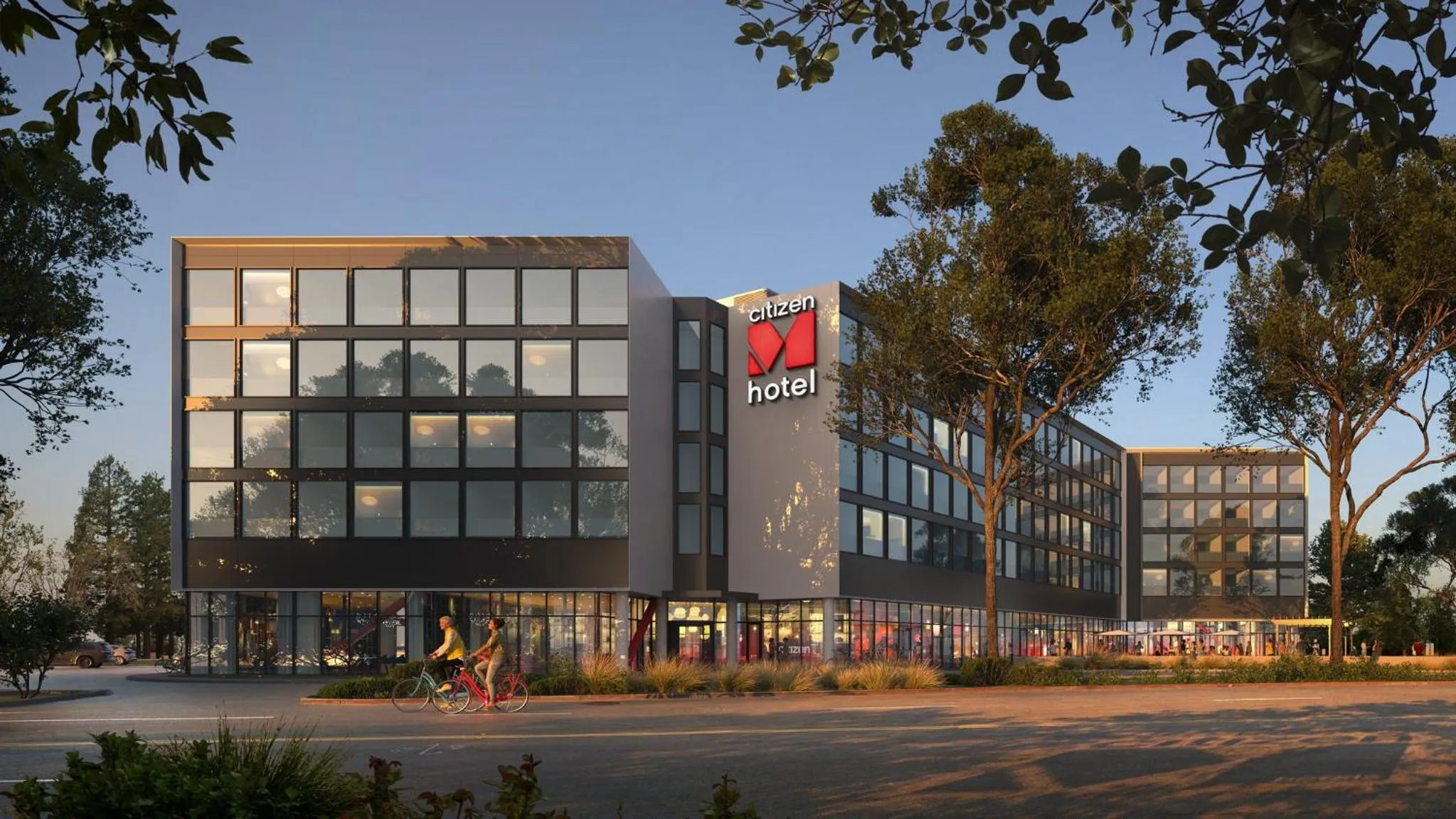 Property building in citizenM Menlo Park