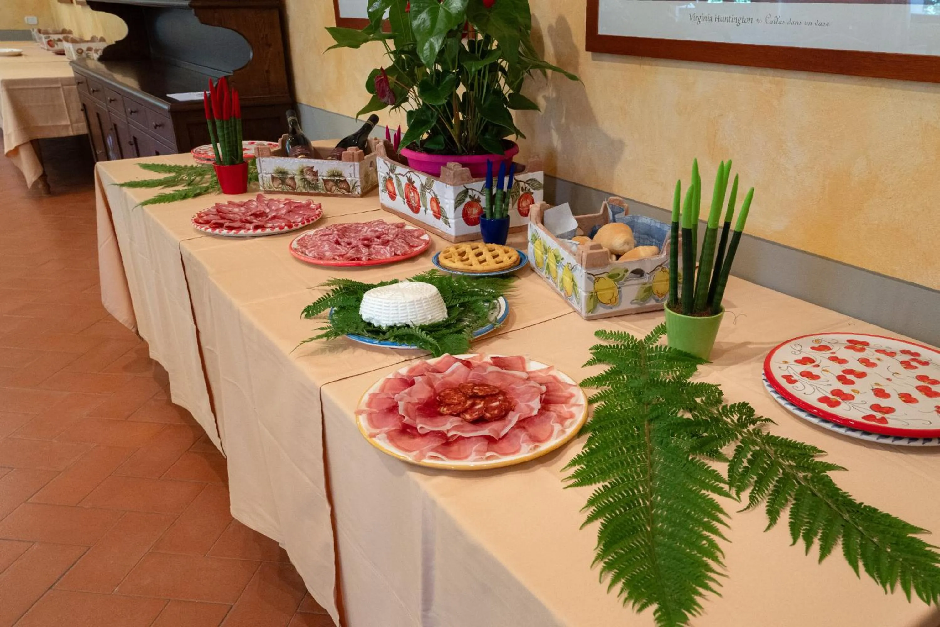 Breakfast in Hotel Rifugio la Foresta