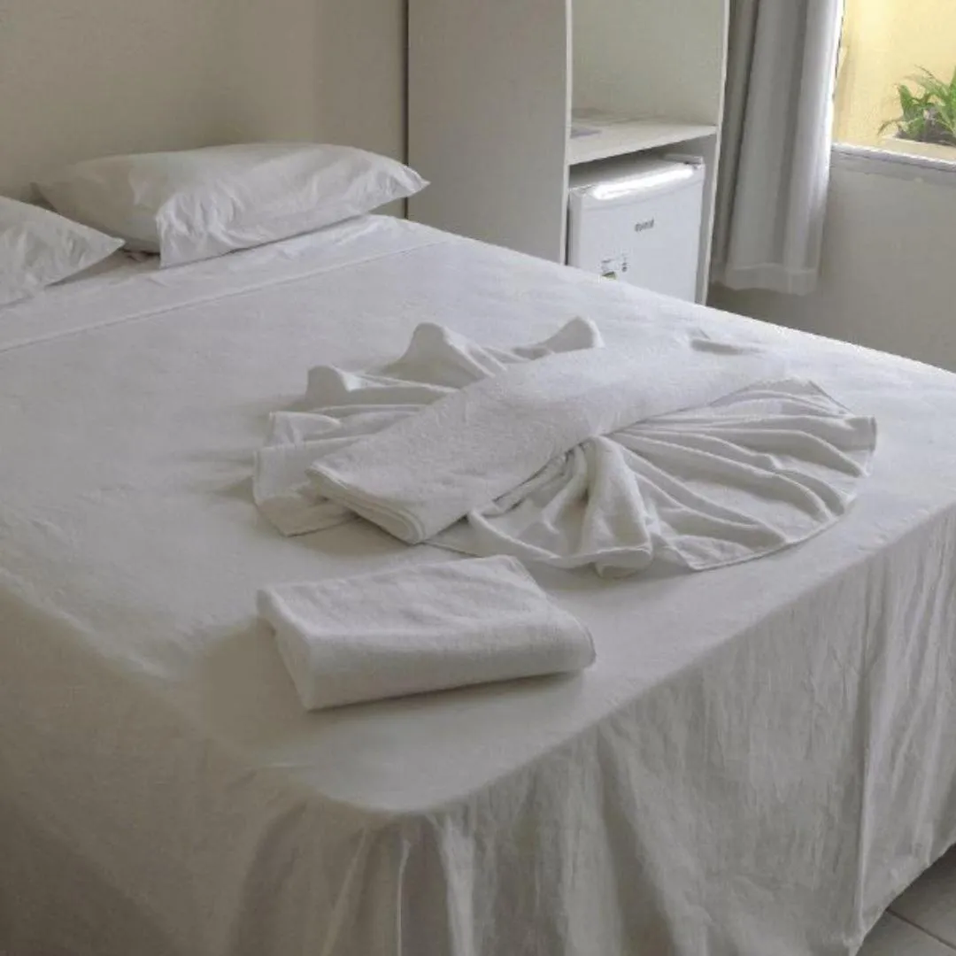 Bed in Happy Hotel Brisa do Mar