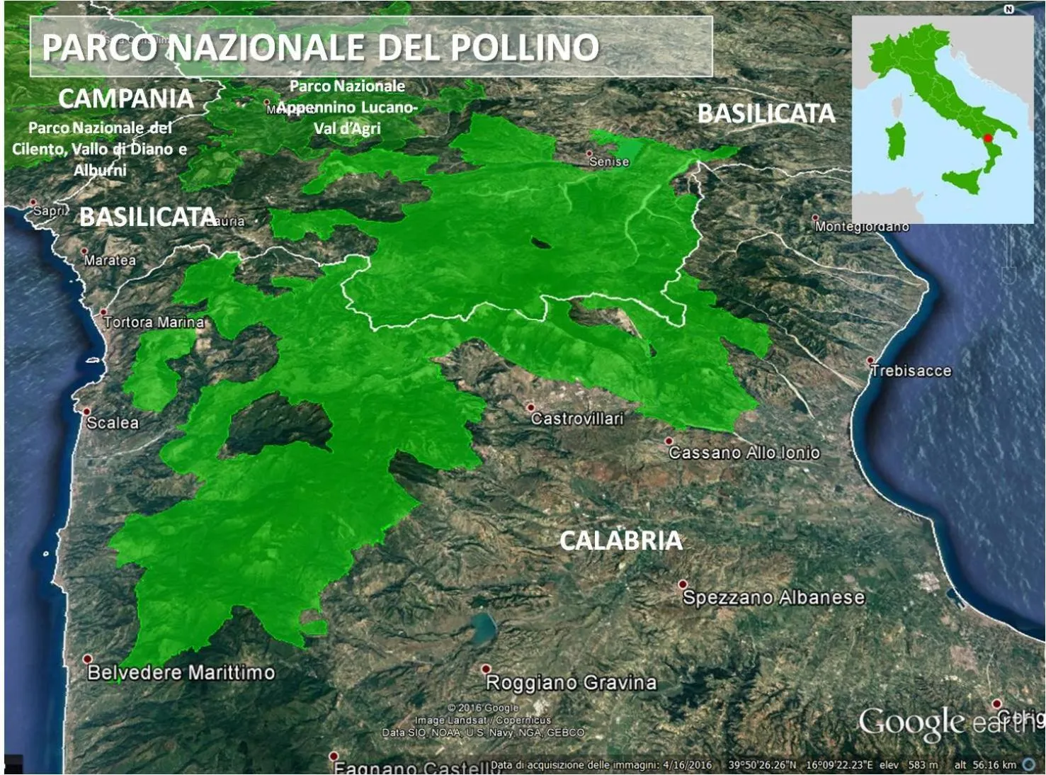 Text overlay, Bird's-eye View in Casa Vacanze MURANUM