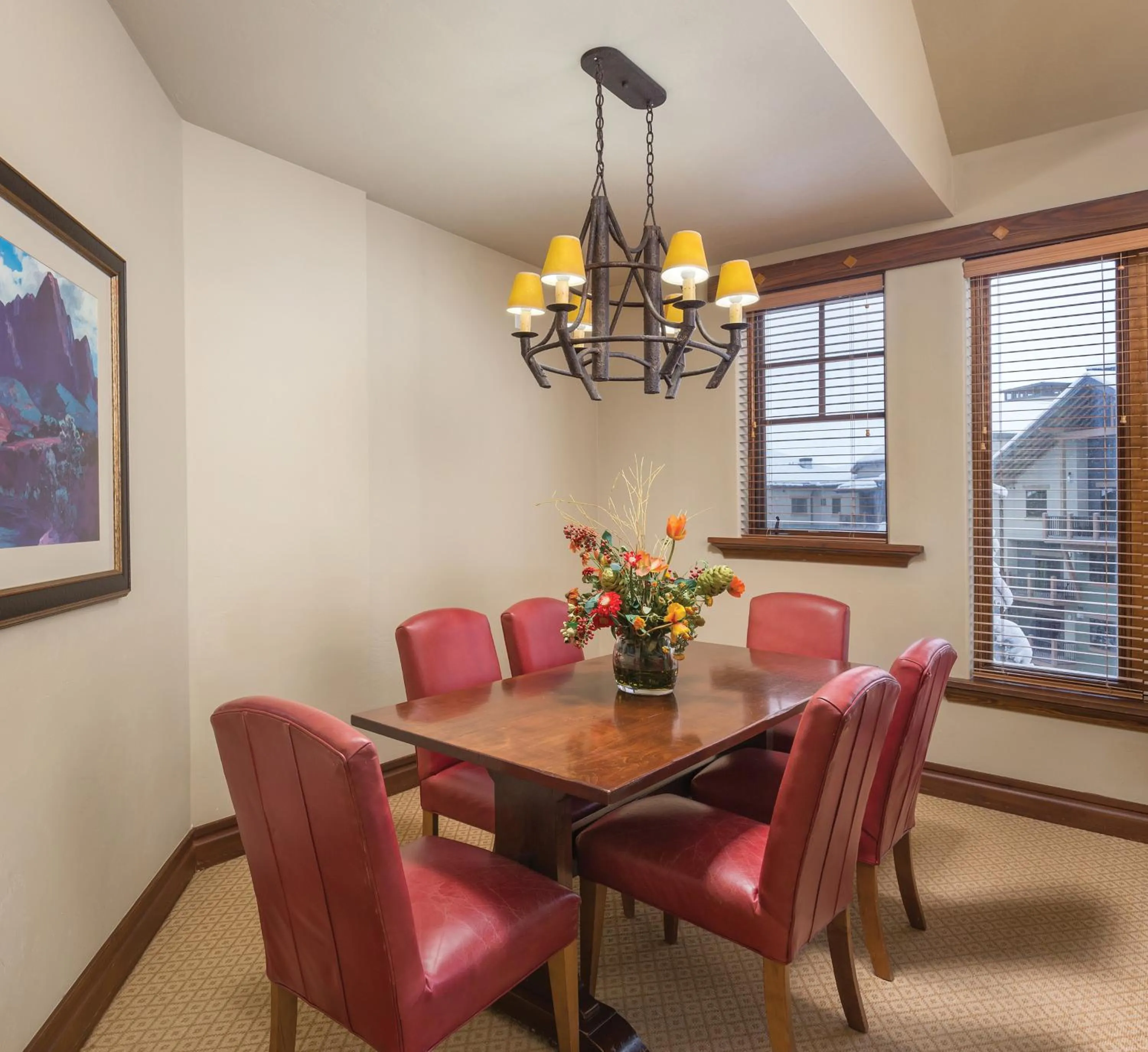 Dining area in WorldMark Park City