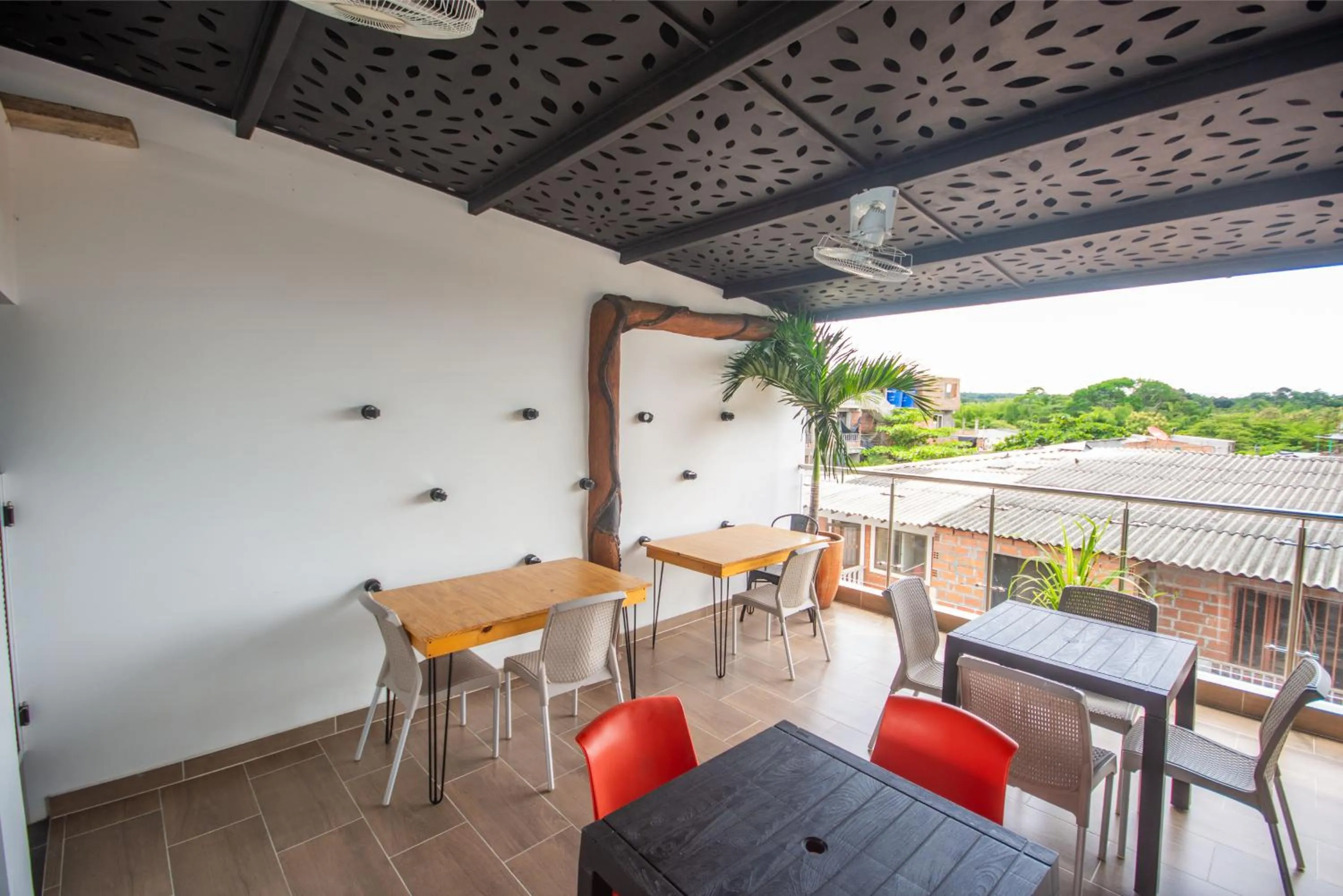 Patio in Hotel Buddha Mystic By Del Toro