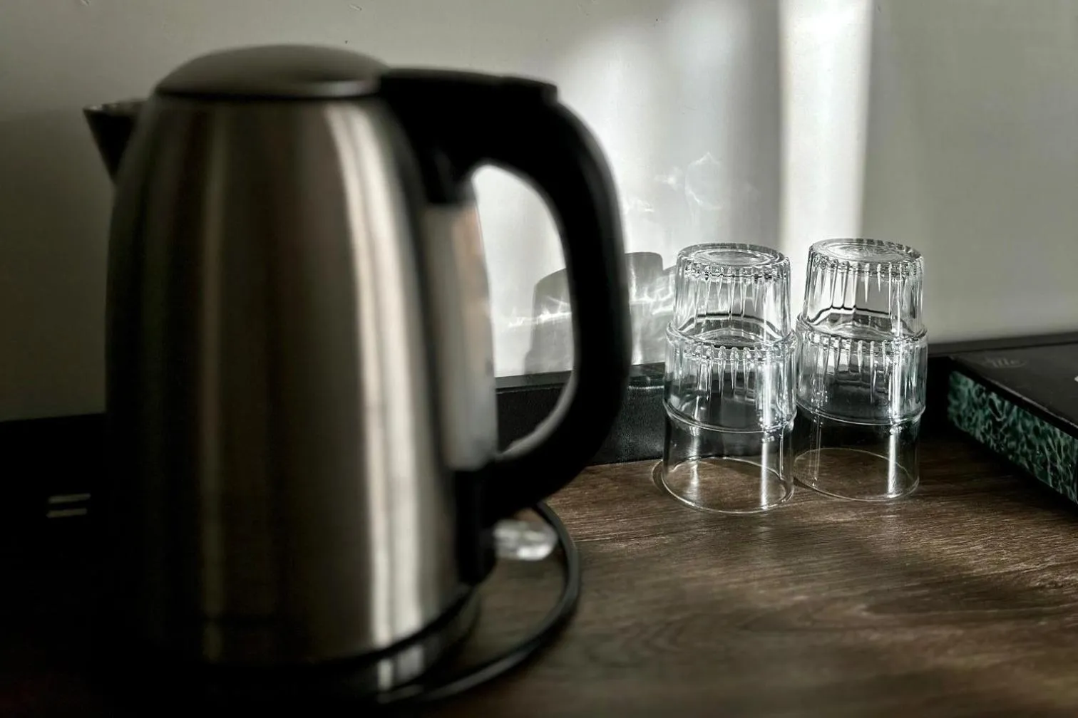 Coffee/tea facilities in Hotel de Munck
