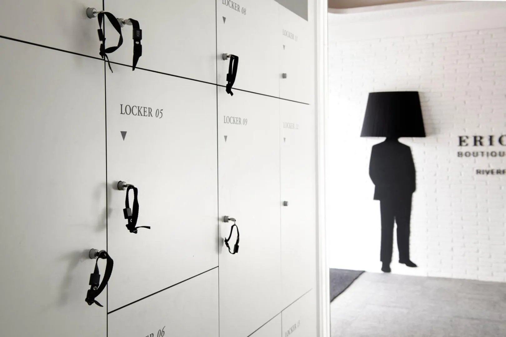 locker in Eric Vökel Boutique Apartments - Riverfront Suites