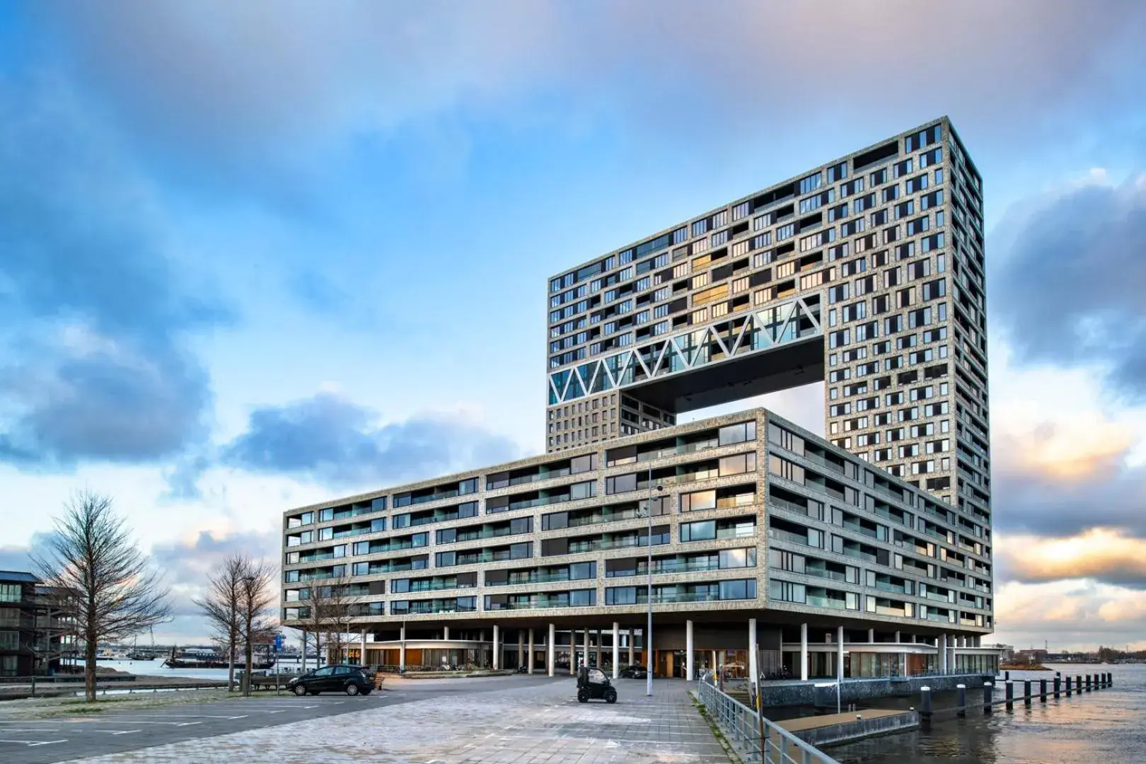 Property building in Eric Vökel Boutique Apartments - Riverfront Suites Property building in Eric Vökel Boutique Apartments - Riverfront Suites