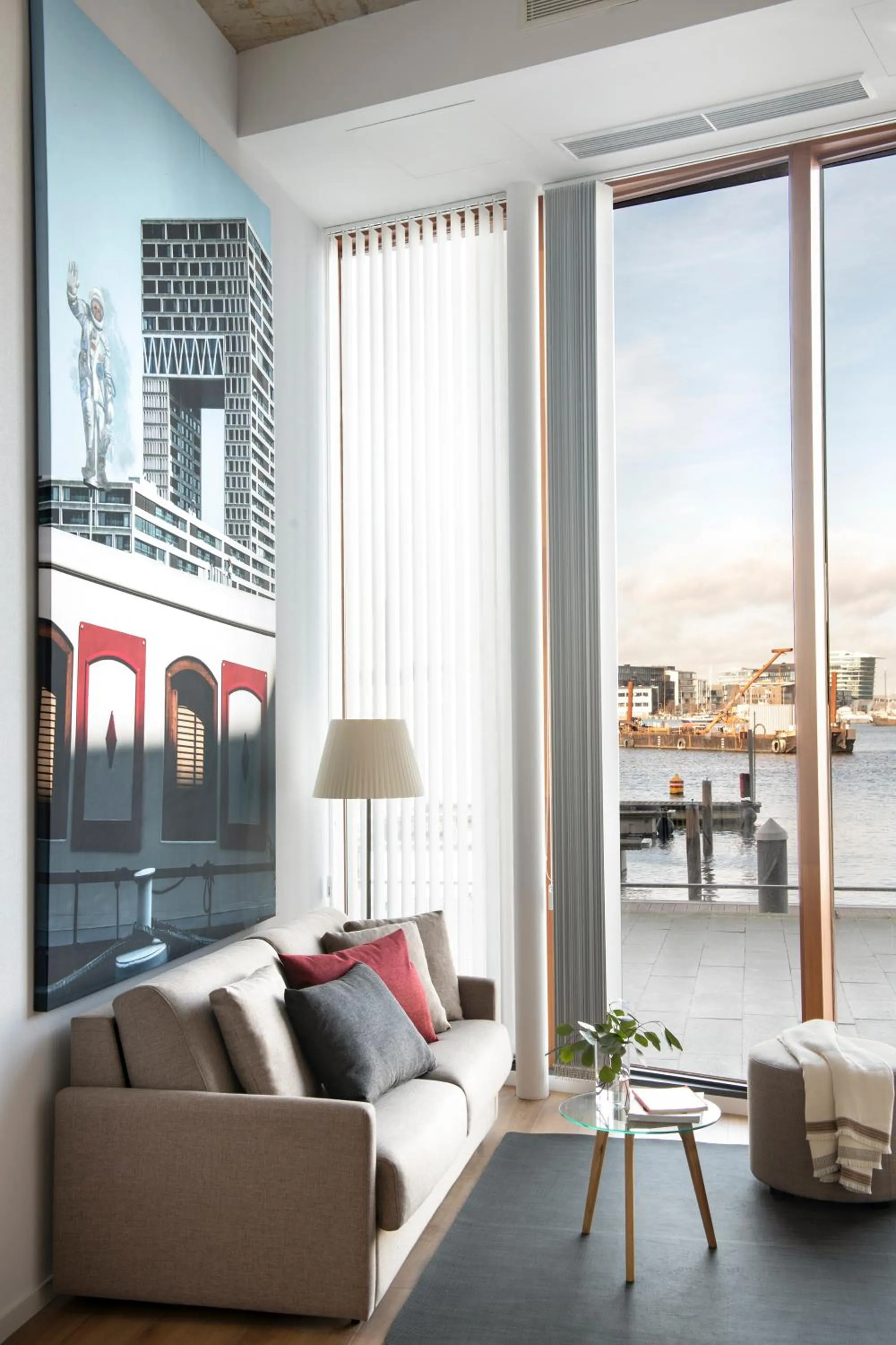 Living room in Eric Vökel Boutique Apartments - Riverfront Suites