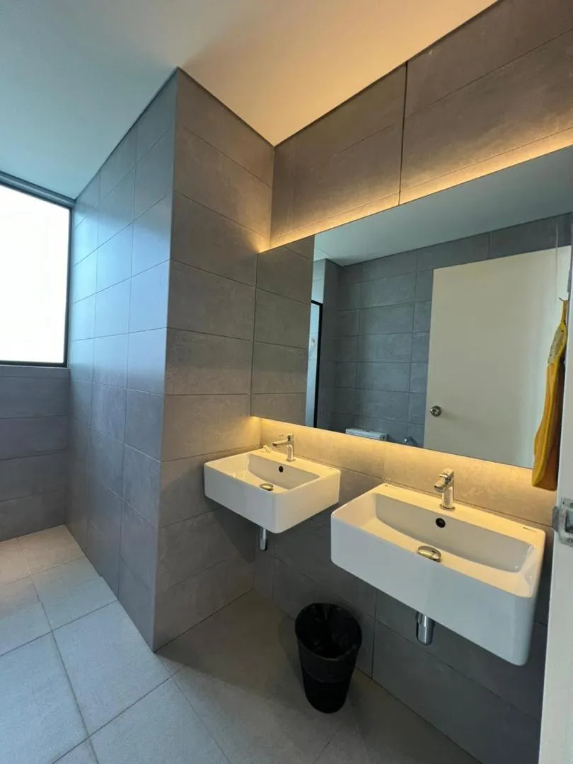 Bathroom in Cubic Botanical Suites Bangsar South by HomeBrickz