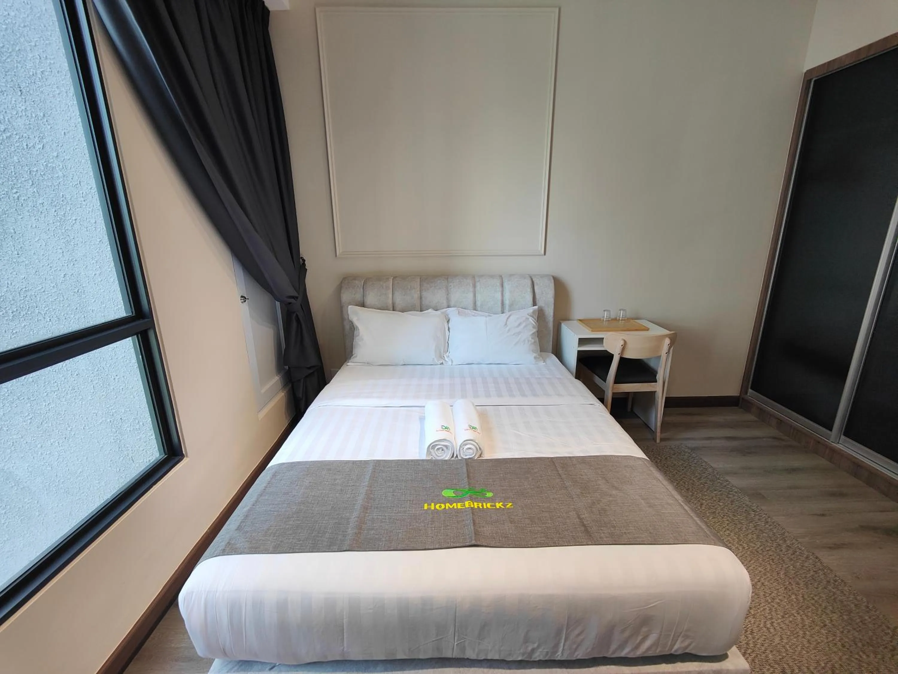 Bed in Cubic Botanical Suites Bangsar South by HomeBrickz