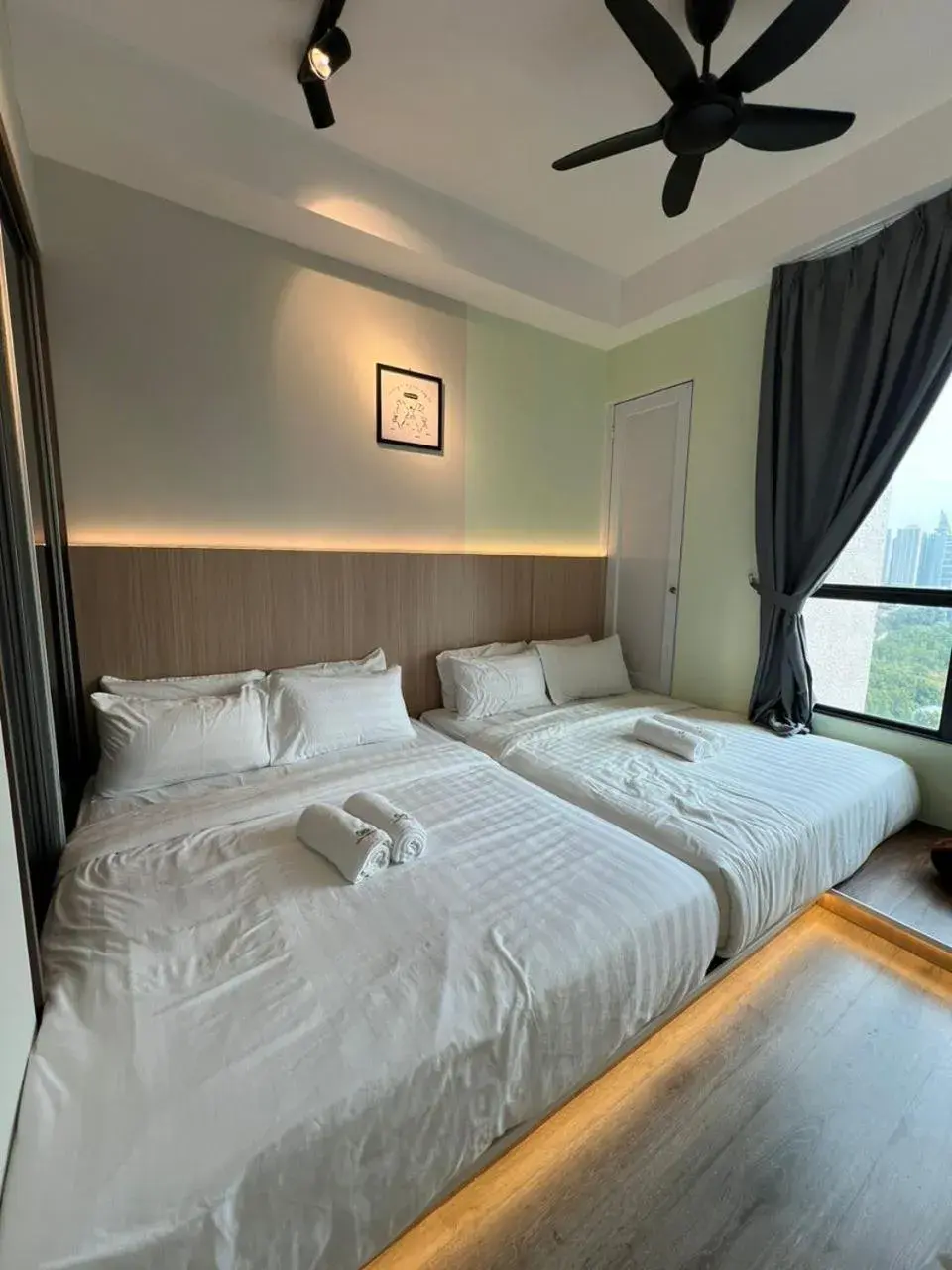 Bed in Cubic Botanical Suites Bangsar South by HomeBrickz Bed in Cubic Botanical Suites Bangsar South by HomeBrickz