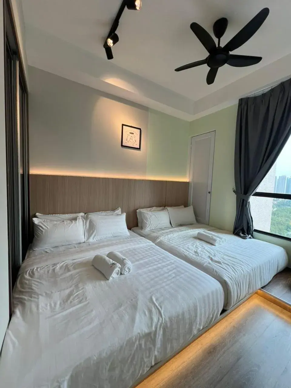 Bed in Cubic Botanical Suites Bangsar South by HomeBrickz Bed in Cubic Botanical Suites Bangsar South by HomeBrickz