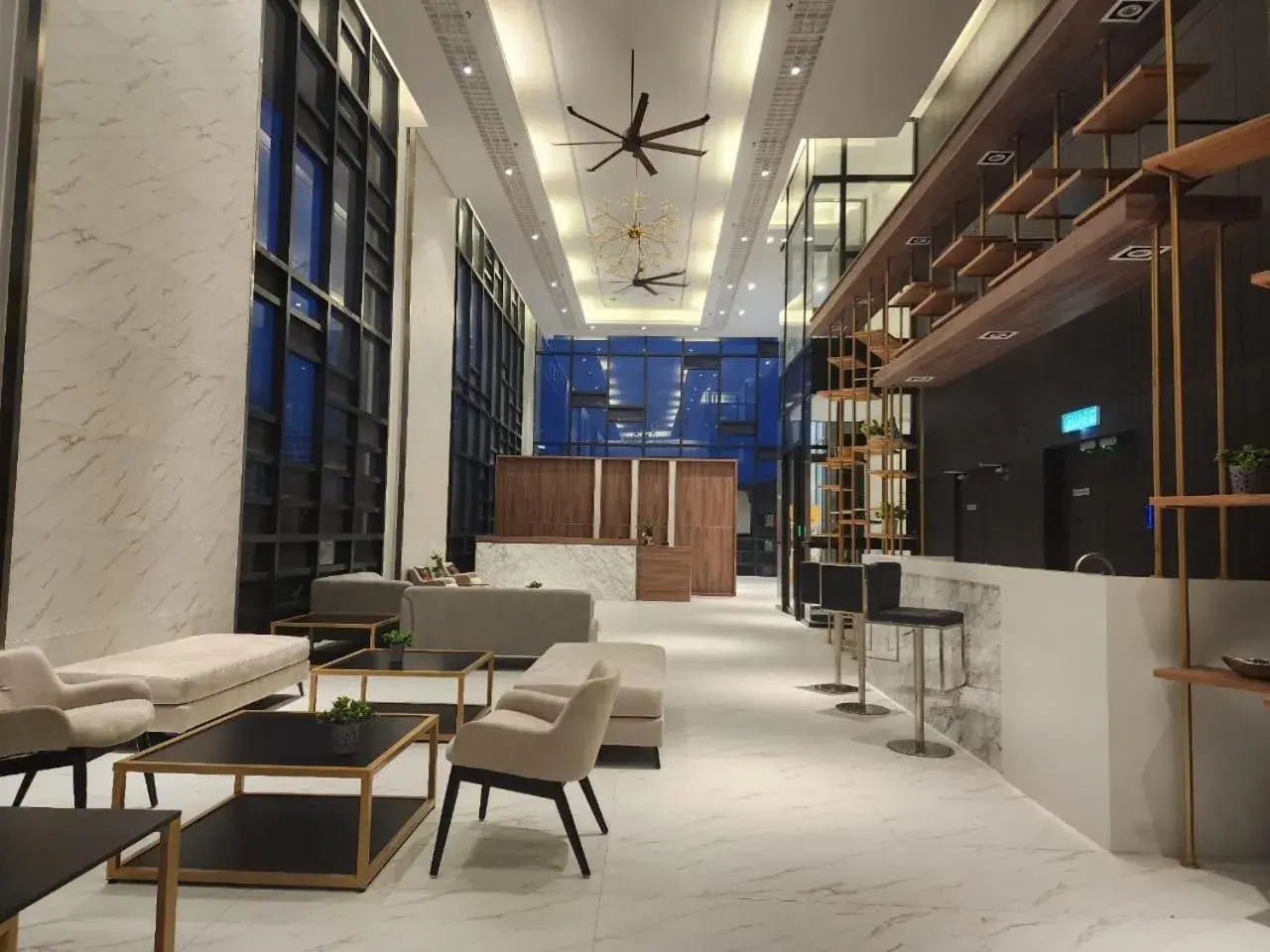 Lobby or reception in Cubic Botanical Suites Bangsar South by HomeBrickz Lobby or reception in Cubic Botanical Suites Bangsar South by HomeBrickz