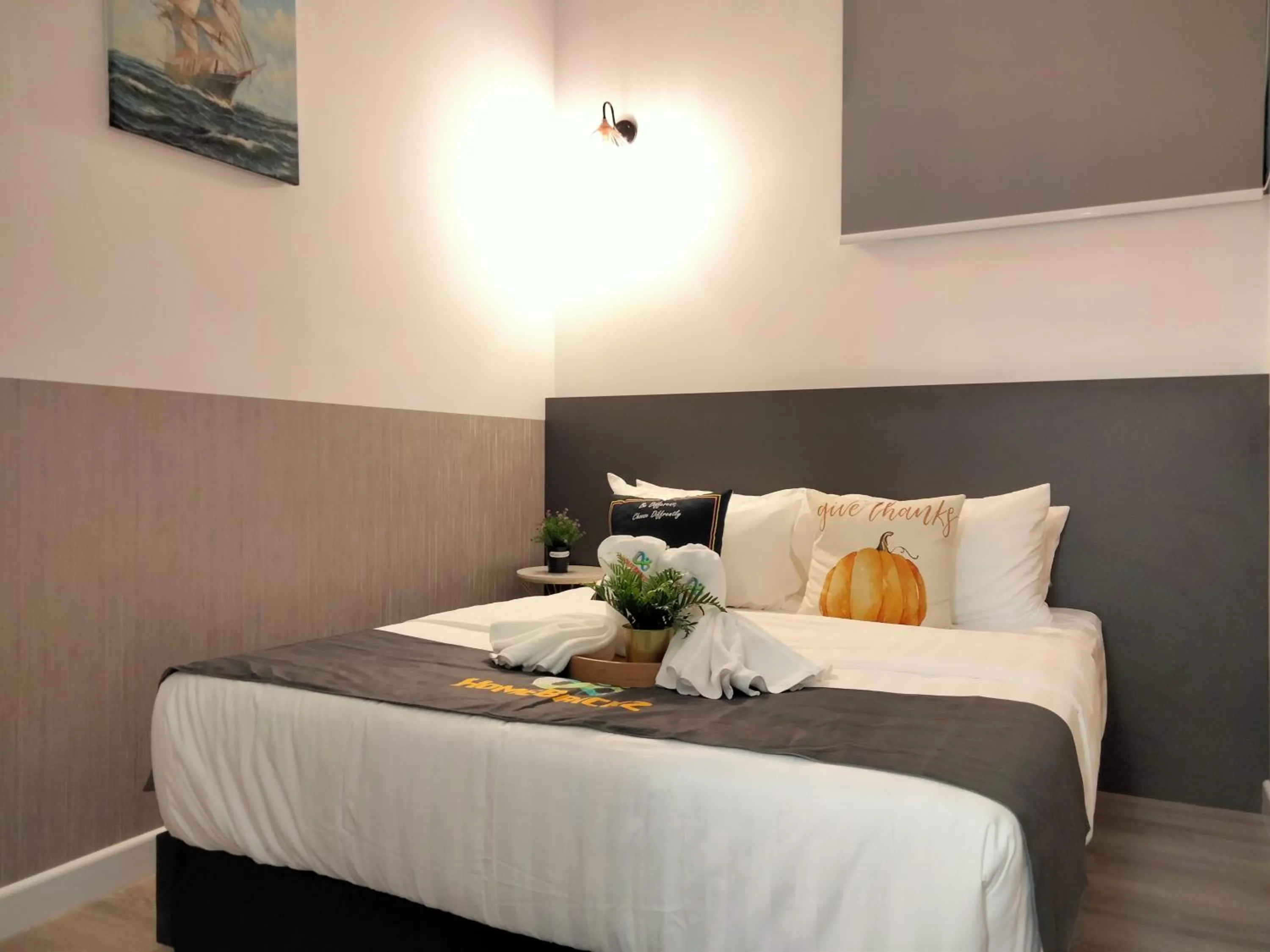 Bed in Cubic Botanical Suites Bangsar South by HomeBrickz