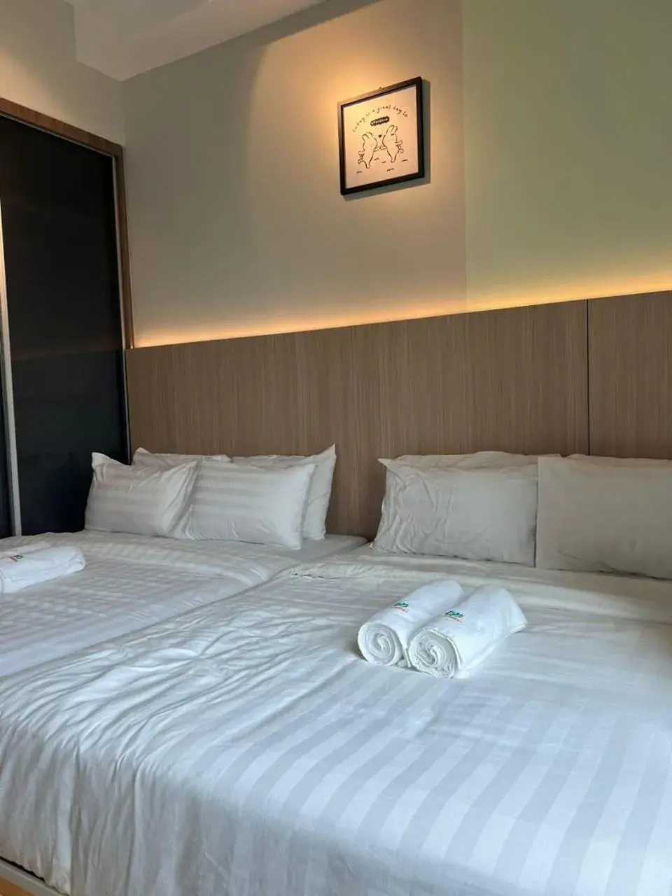 Bed in Cubic Botanical Suites Bangsar South by HomeBrickz Bed in Cubic Botanical Suites Bangsar South by HomeBrickz