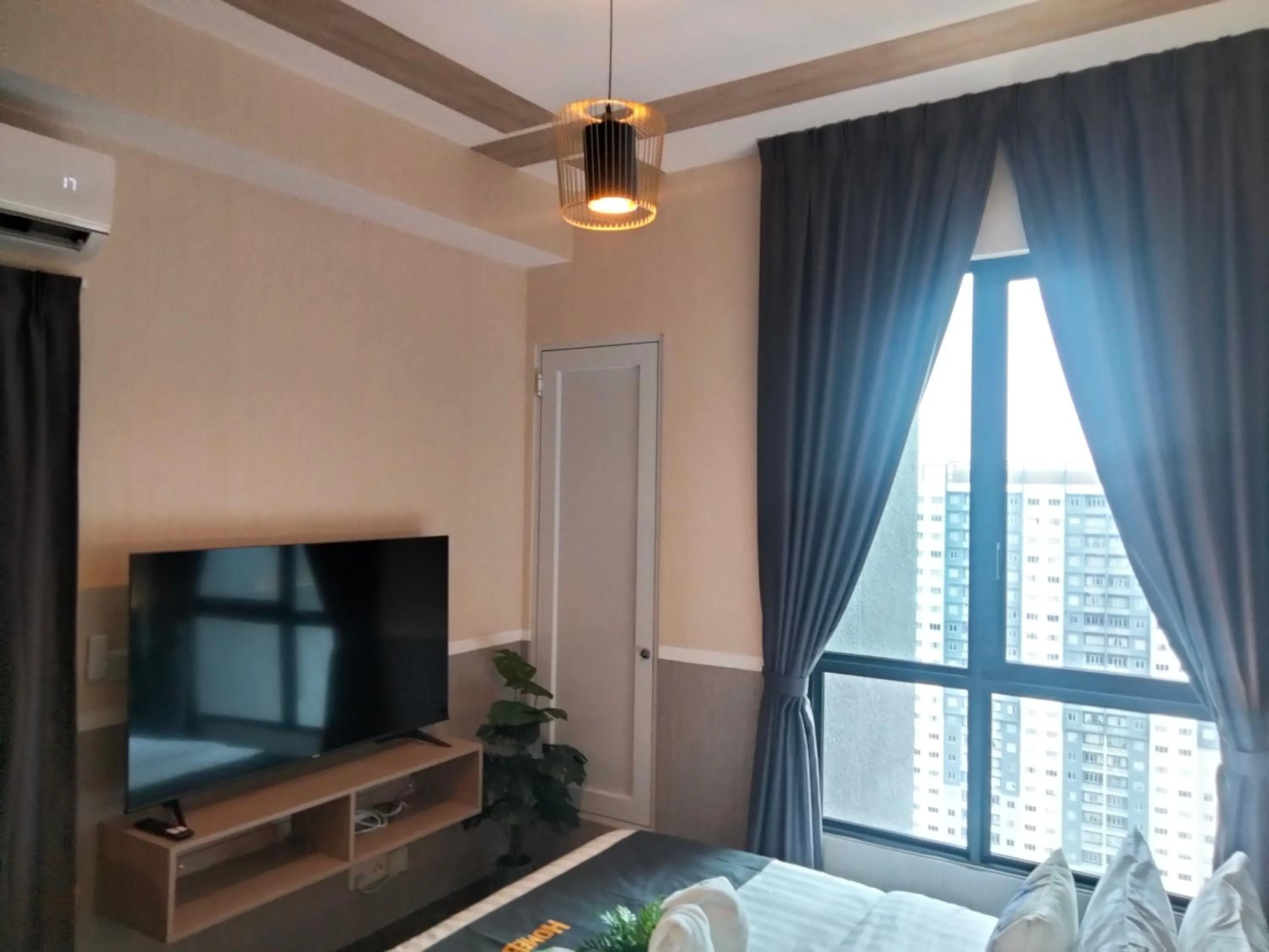 Bed in Cubic Botanical Suites Bangsar South by HomeBrickz