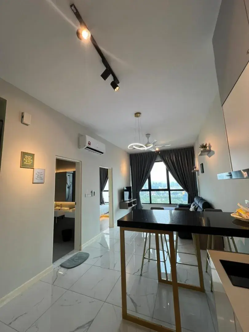 Kitchen or kitchenette in Cubic Botanical Suites Bangsar South by HomeBrickz Kitchen or kitchenette in Cubic Botanical Suites Bangsar South by HomeBrickz