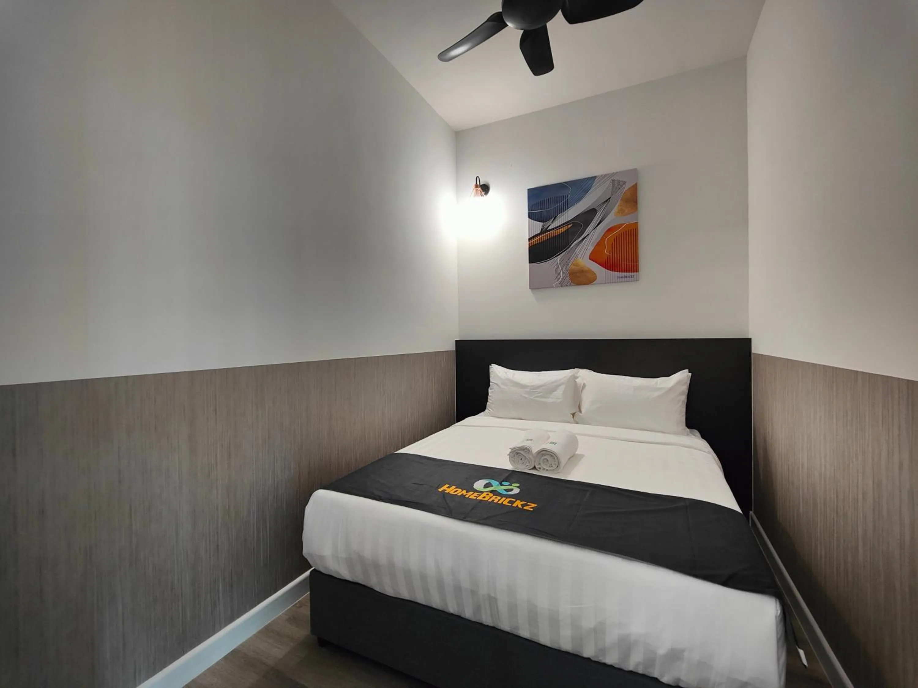 Photo of the whole room, Bed in Cubic Botanical Suites Bangsar South by HomeBrickz