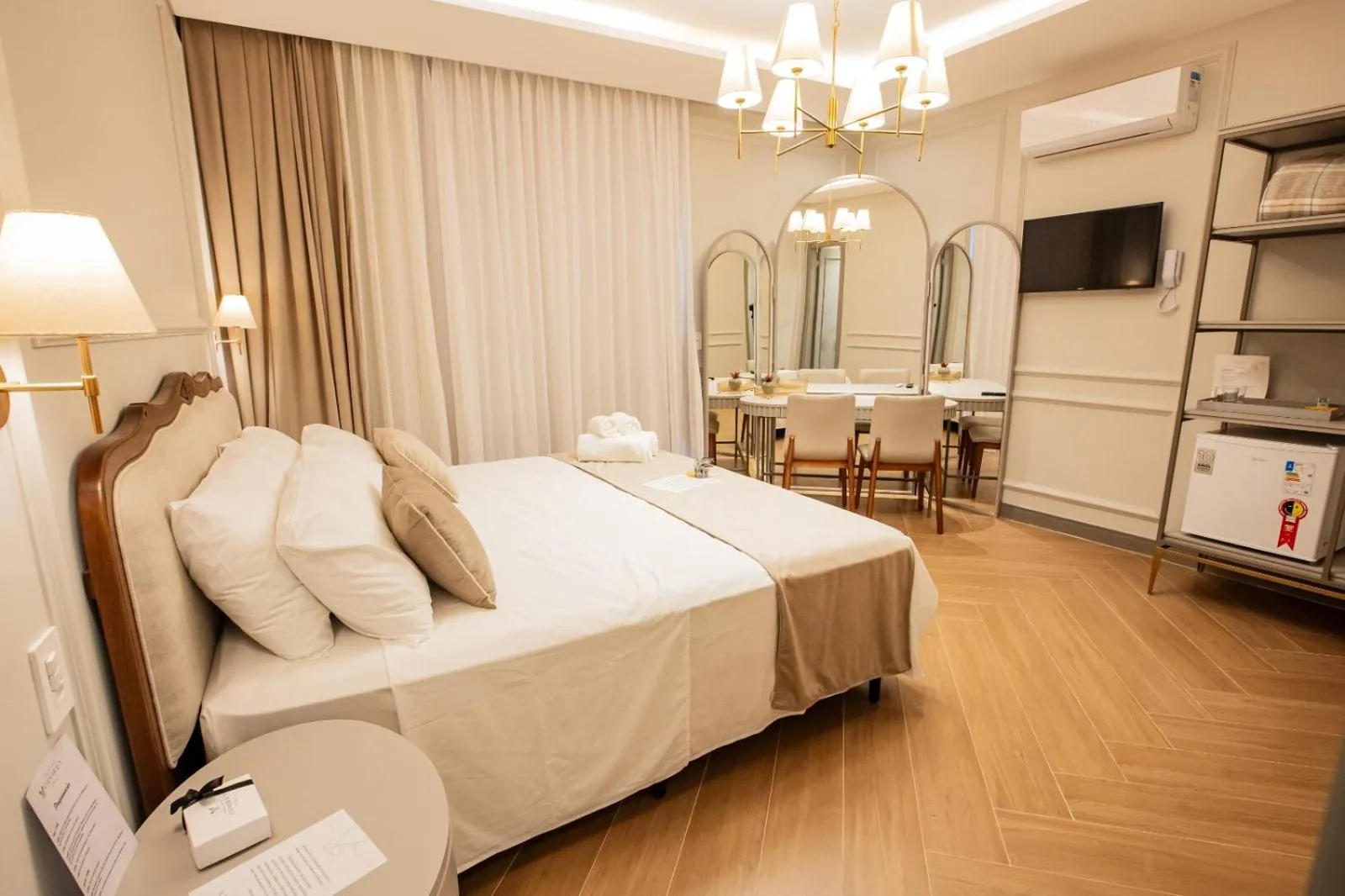 Bed in Pousada e Cerimonial Itamaraty