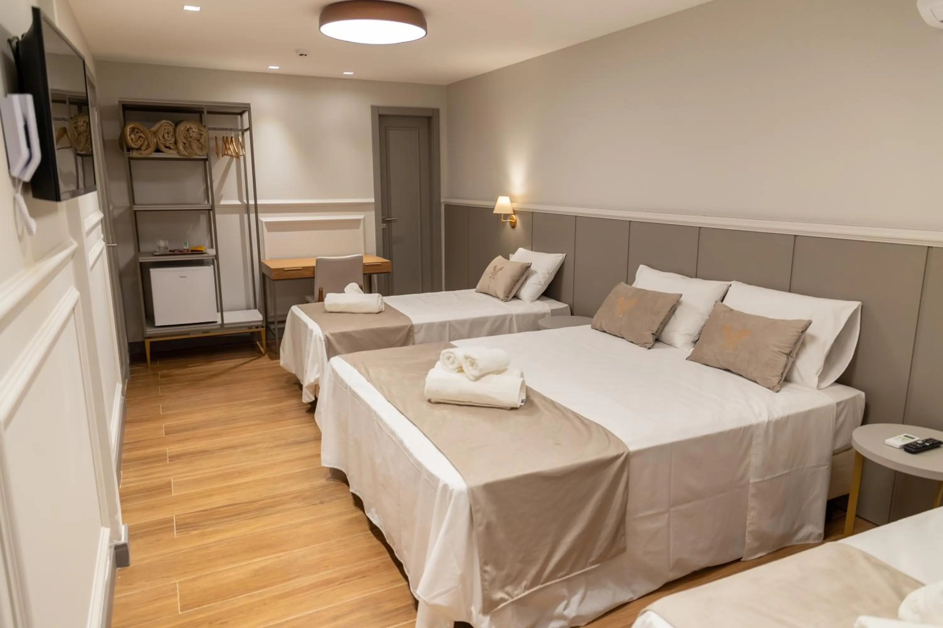 Bed in Pousada e Cerimonial Itamaraty