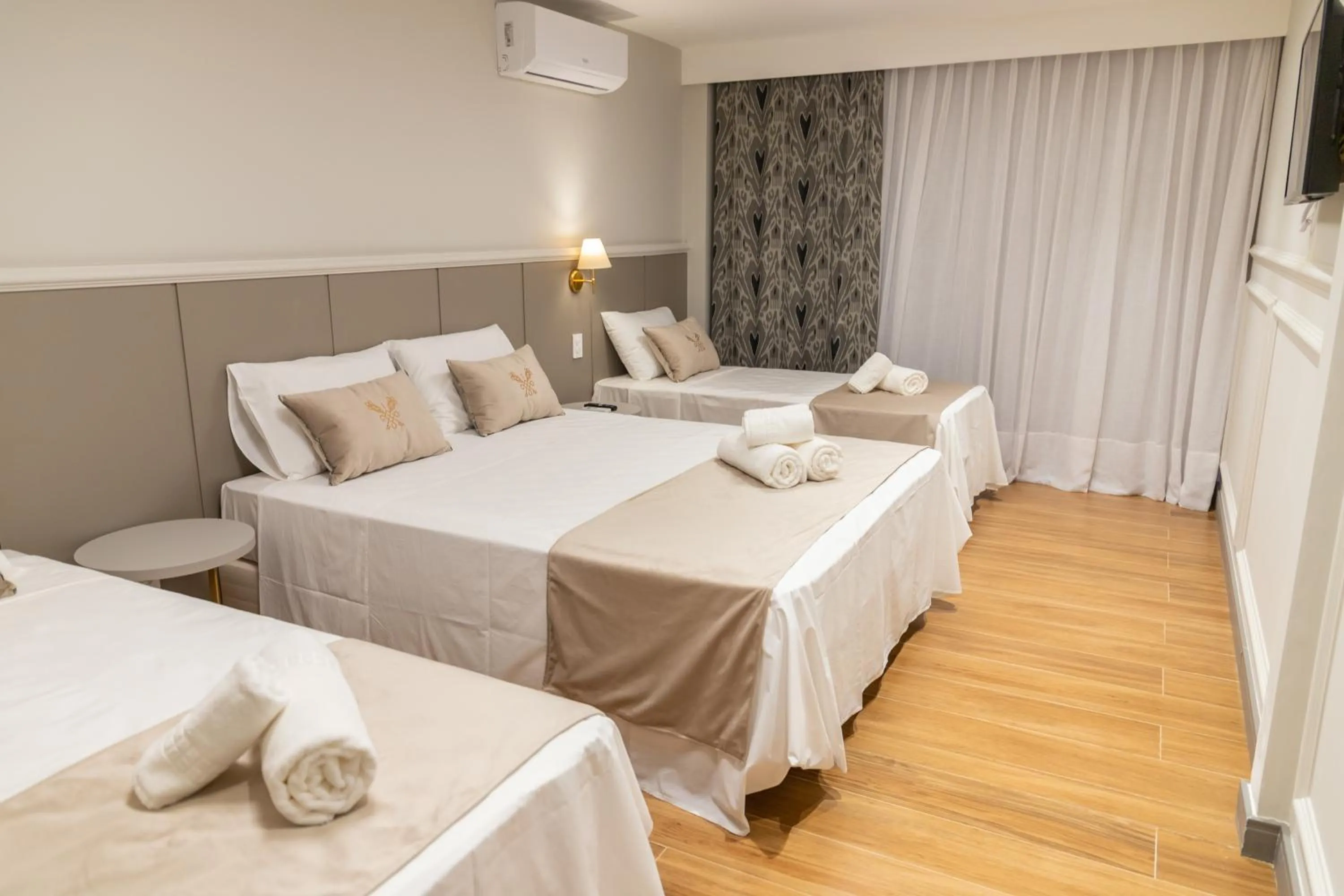 Bed in Pousada e Cerimonial Itamaraty