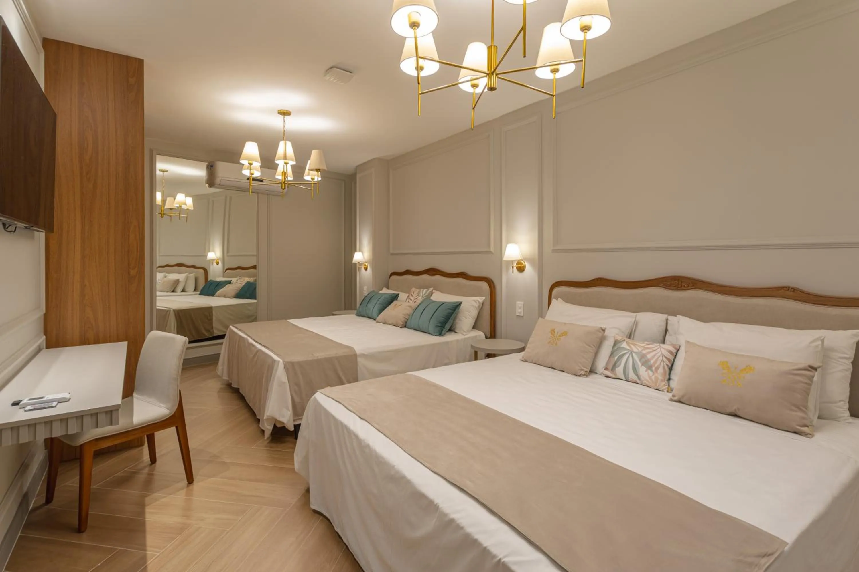 Bed in Pousada e Cerimonial Itamaraty