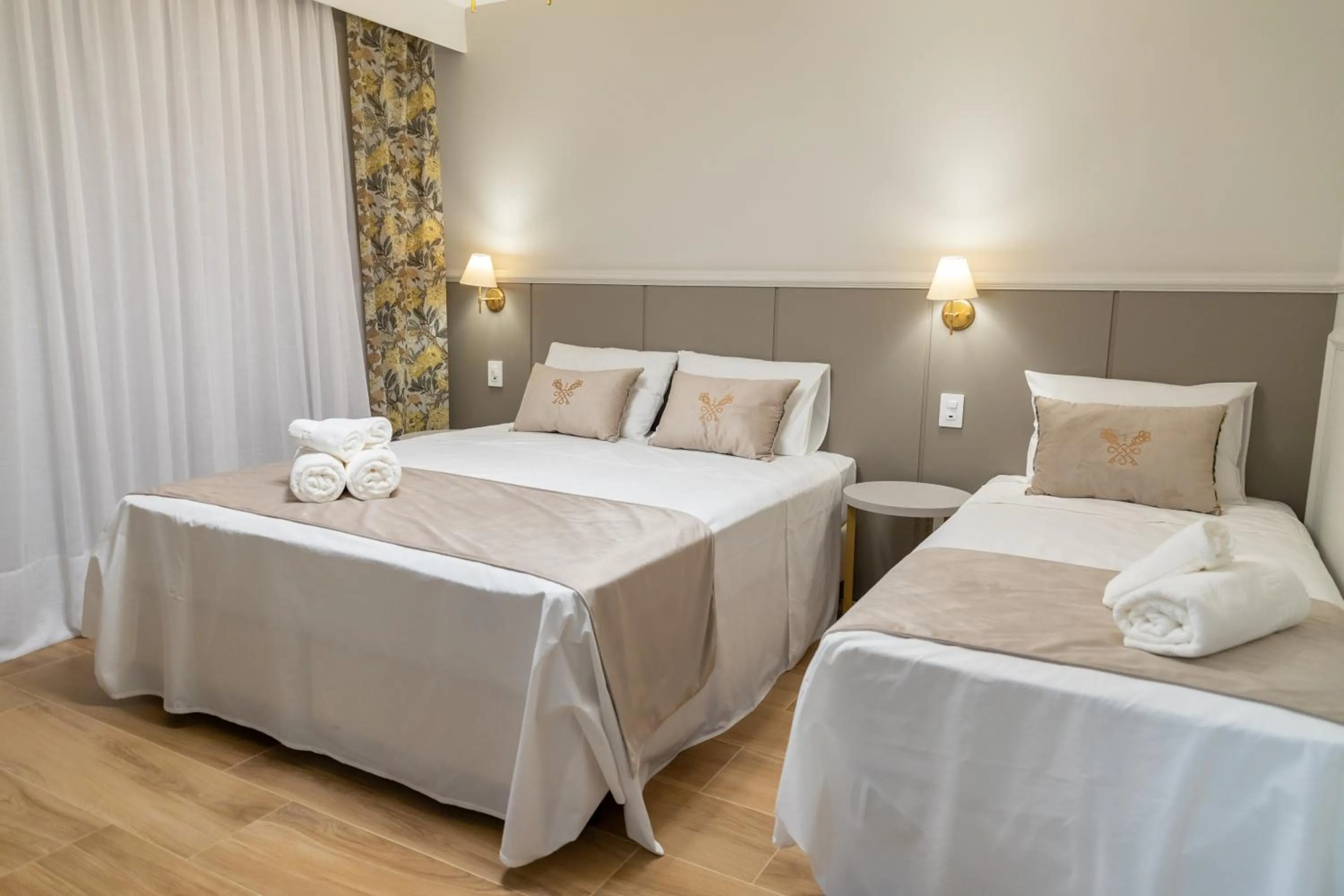 Bed in Pousada e Cerimonial Itamaraty