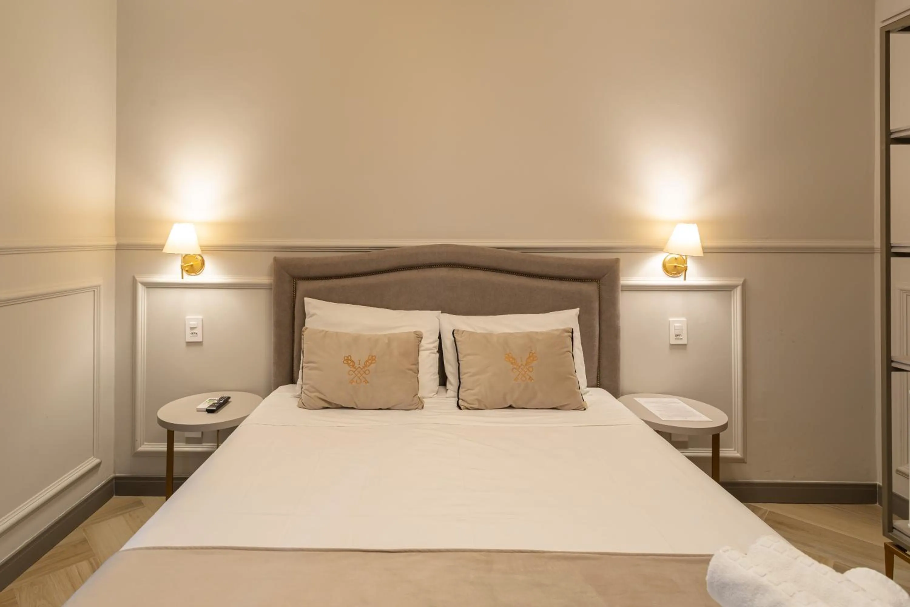 Bed in Pousada e Cerimonial Itamaraty