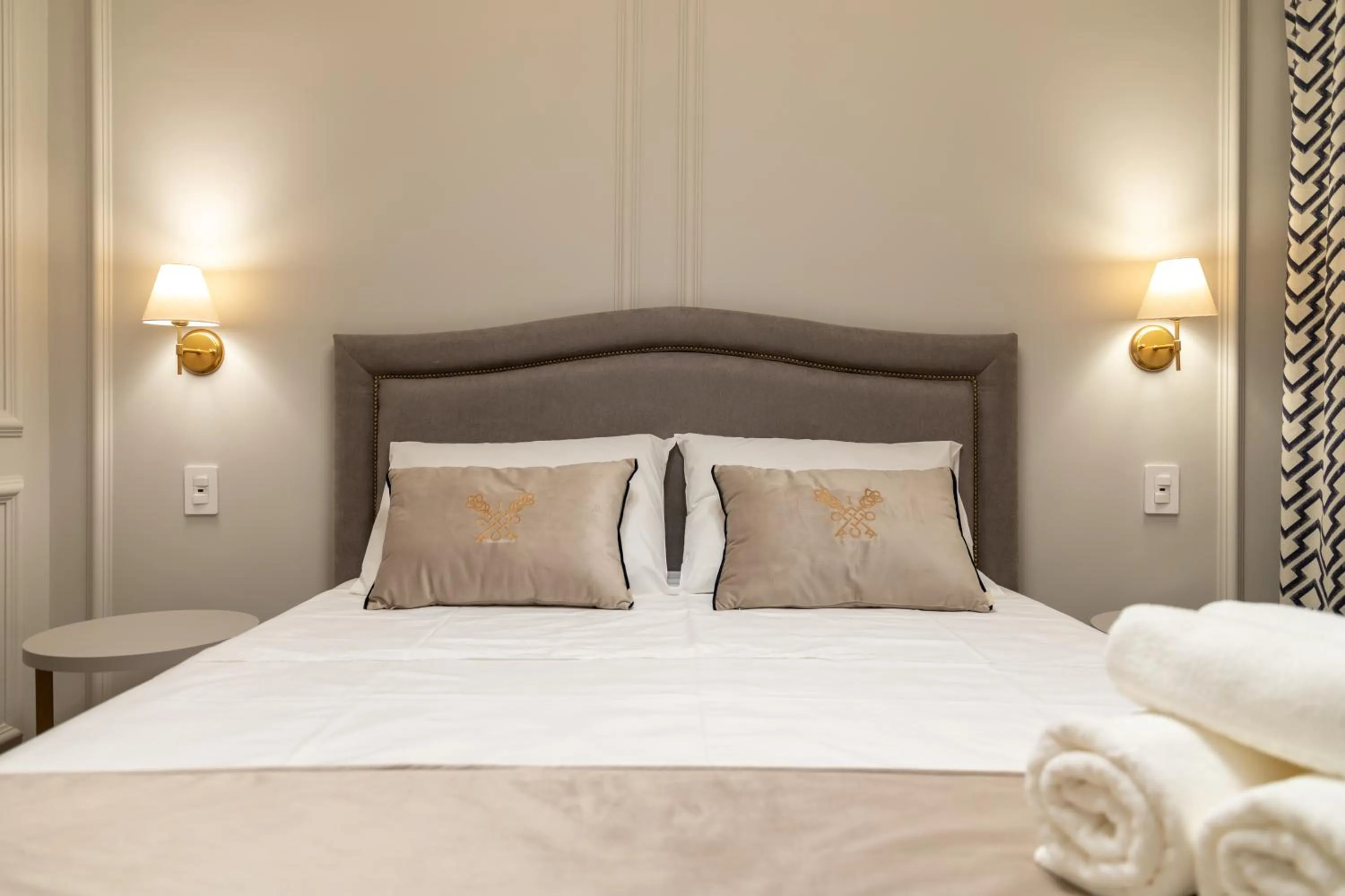 Bed in Pousada e Cerimonial Itamaraty