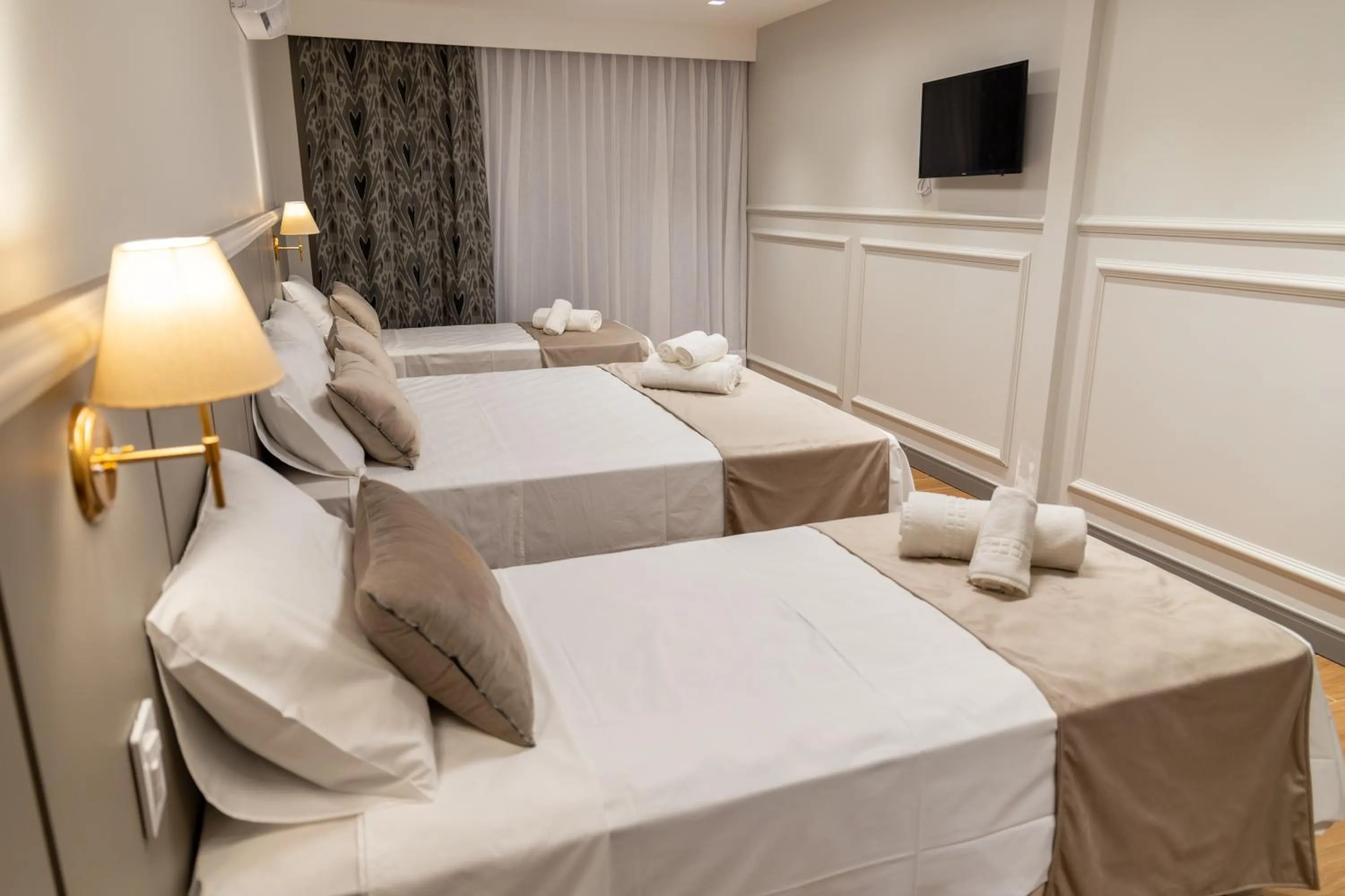 Bed in Pousada e Cerimonial Itamaraty