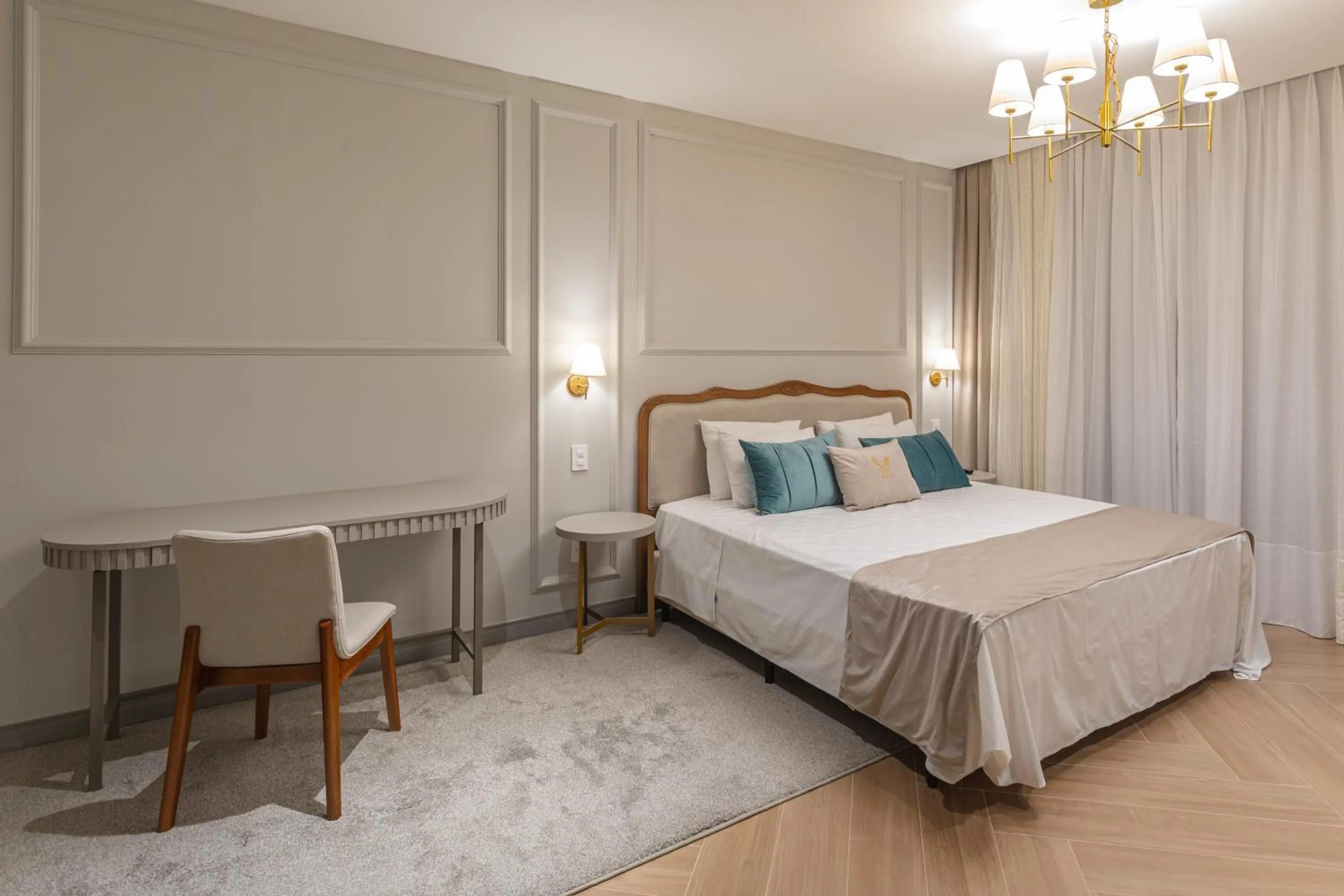 Bed in Pousada e Cerimonial Itamaraty