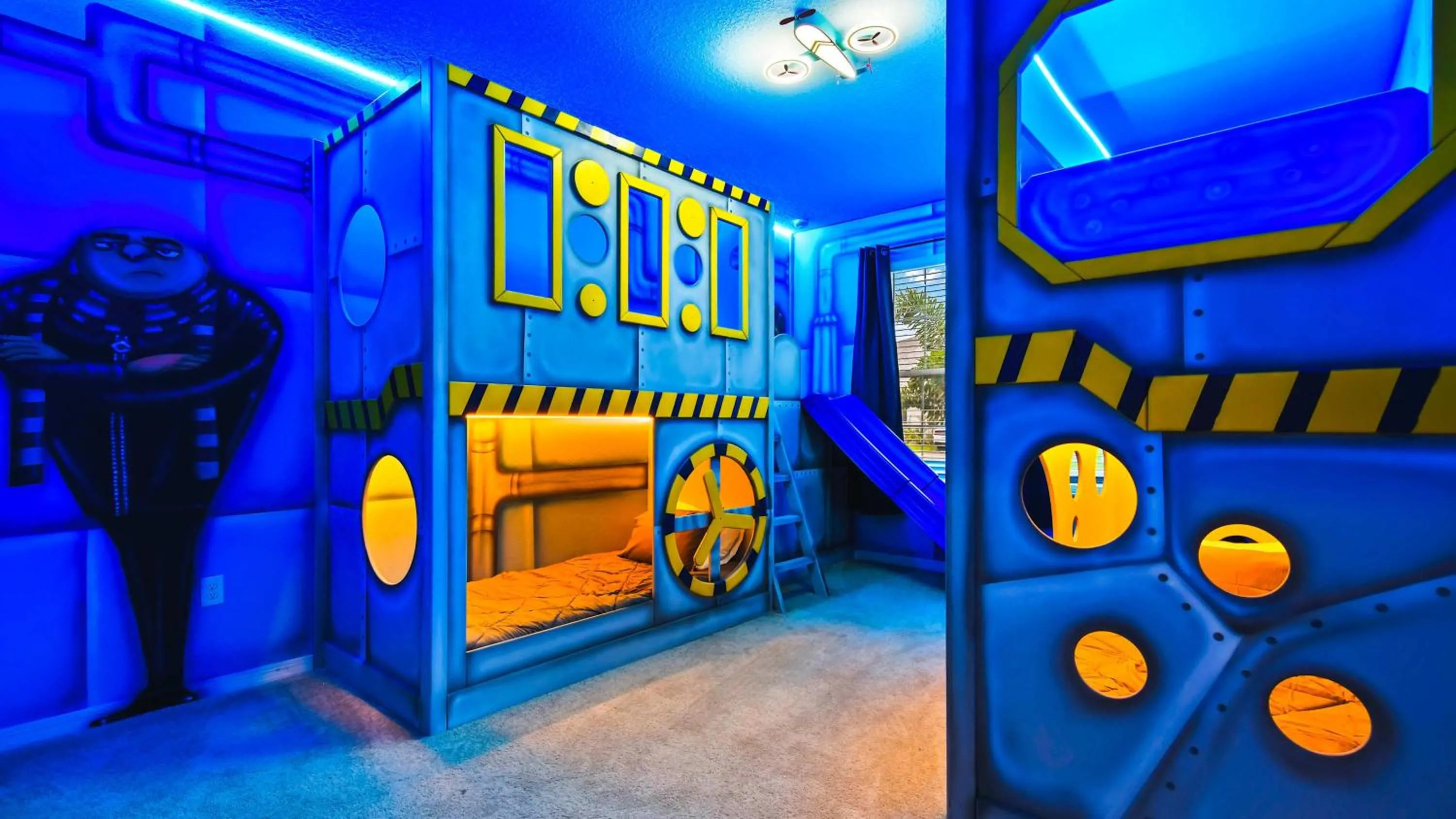 Mario Game Room Theater Loft w/ Pool Spa Disney