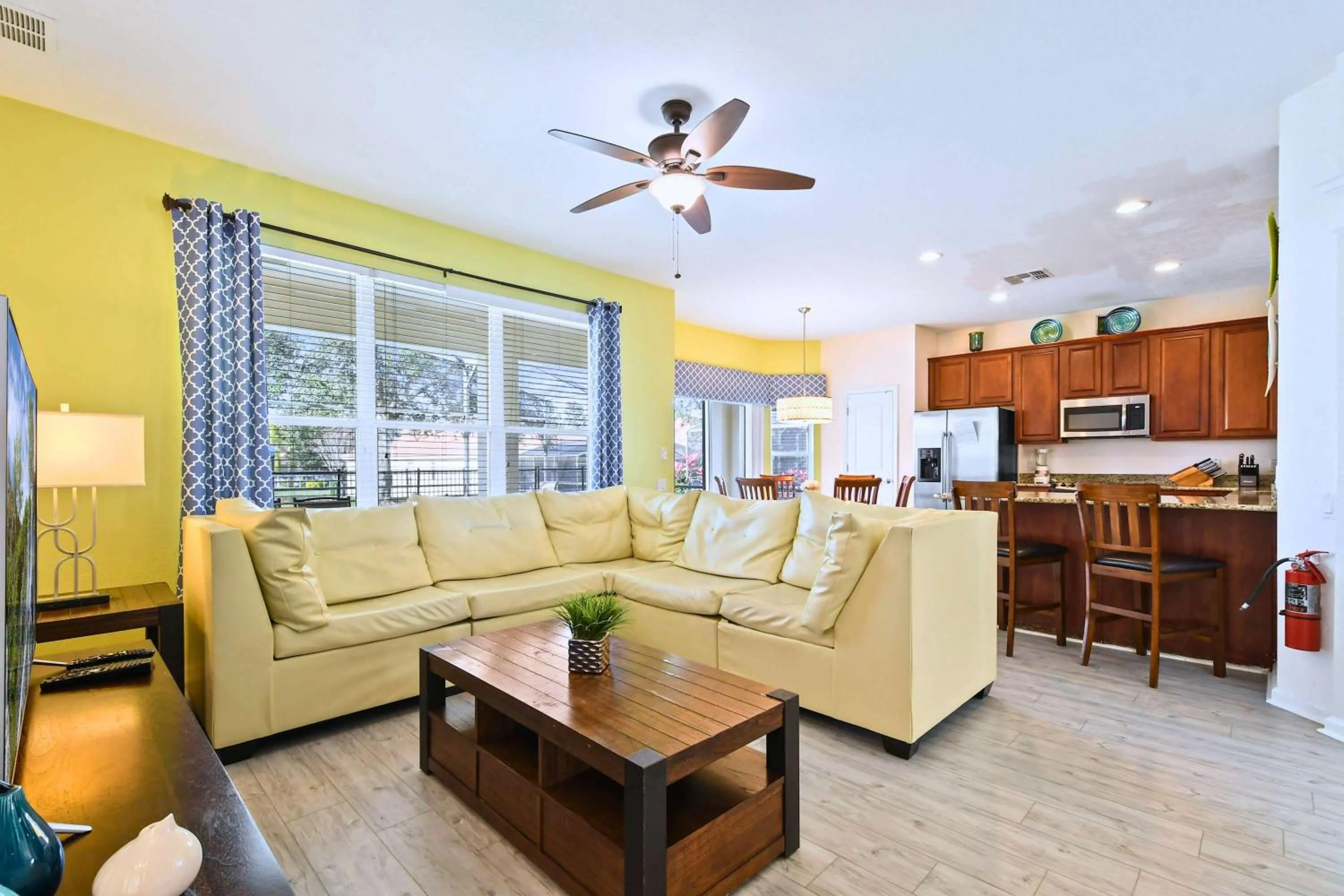 Living room in 6BR Private Pool, Spa, Gameroom, Close to Disney