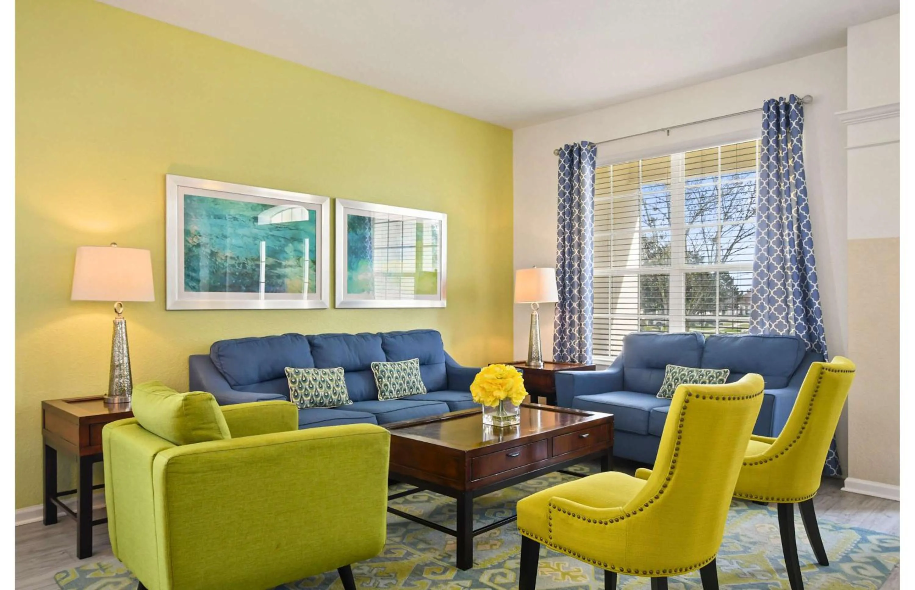 Living room in 6BR Private Pool, Spa, Gameroom, Close to Disney