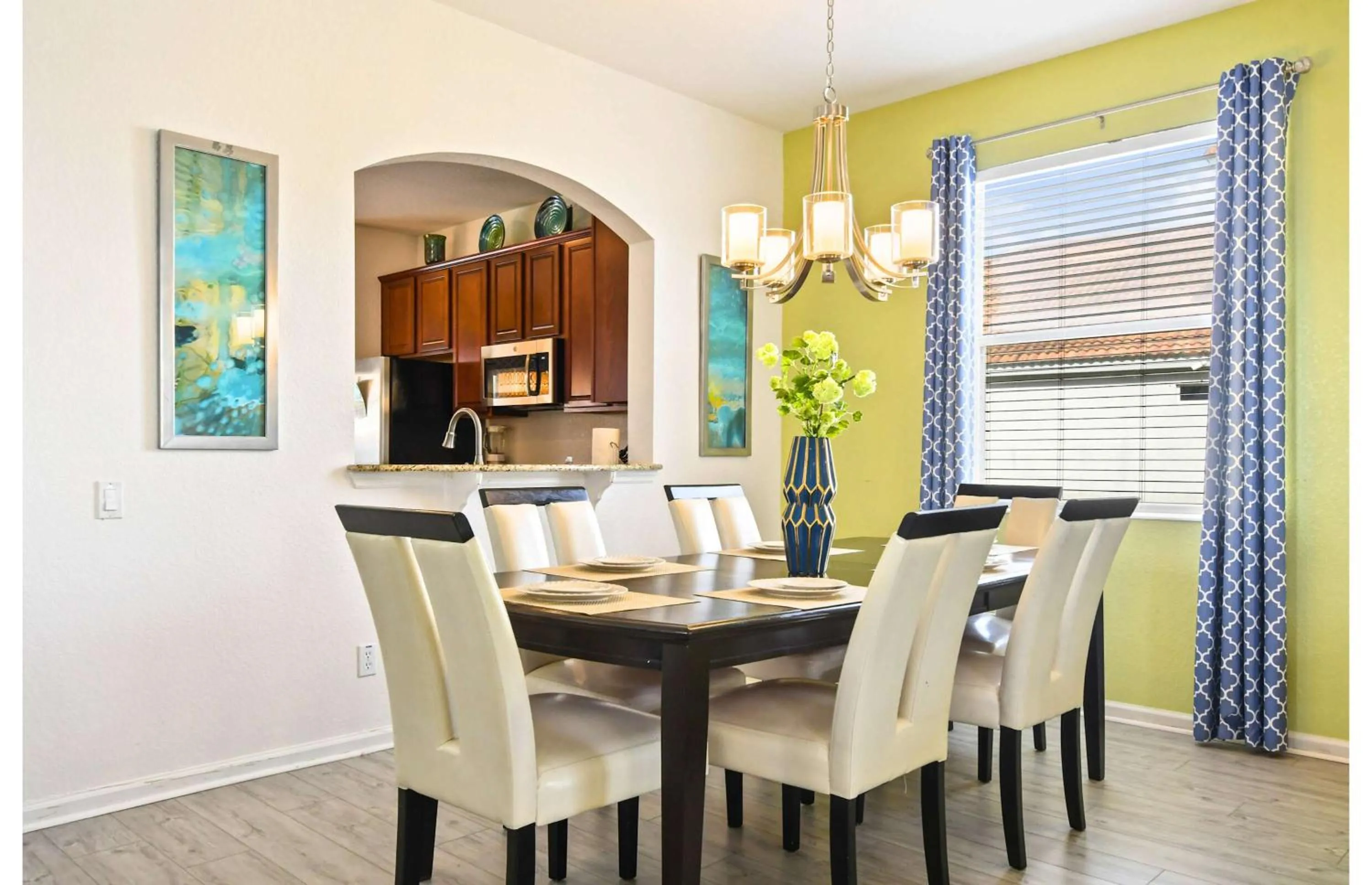 Dining area in 6BR Private Pool, Spa, Gameroom, Close to Disney