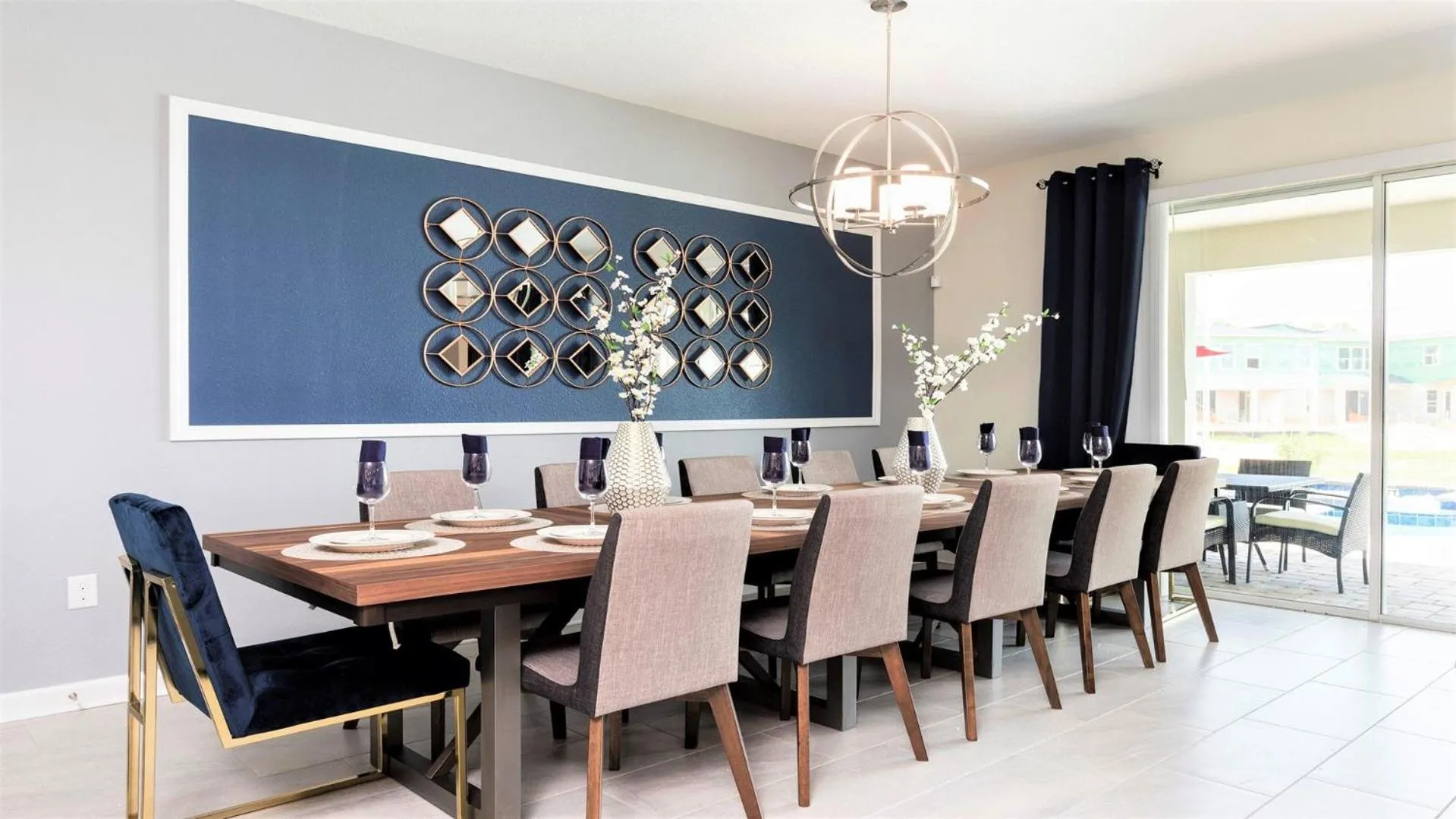 Photo of the whole room in Elegant Retreat with Private Pool & Spa