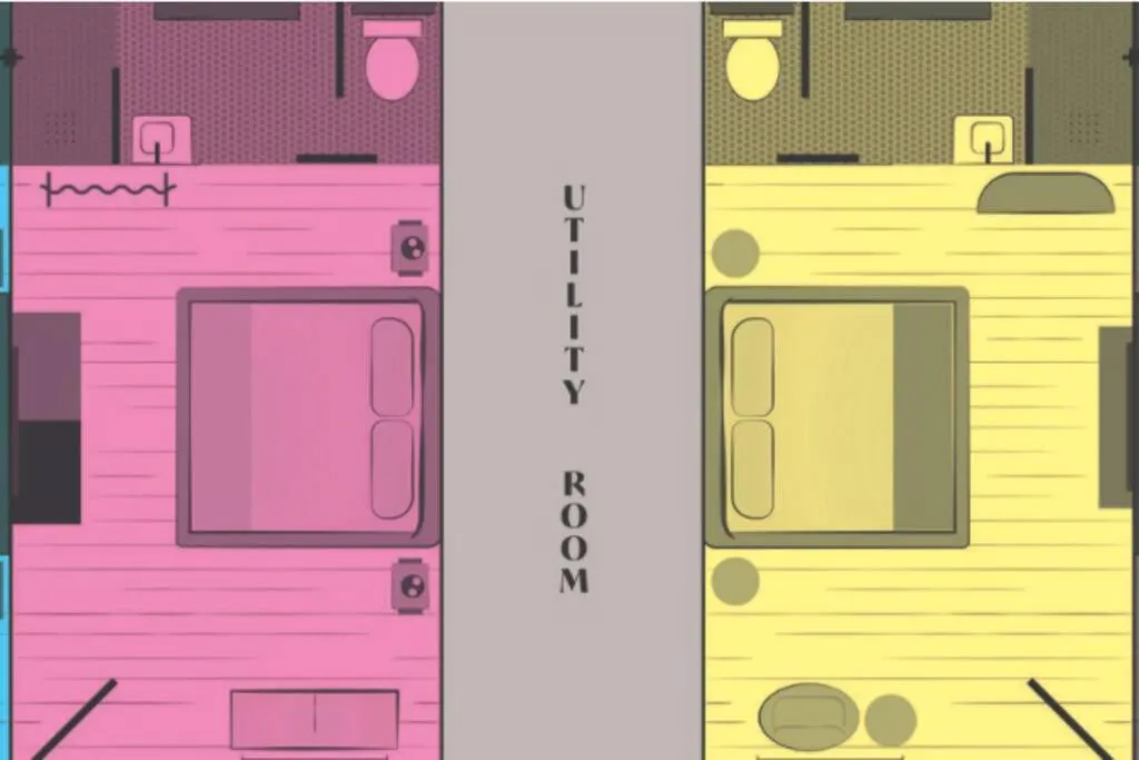 Floor plan in The Norsdale plus CMYK Motel on 10 acres in Phoenicia