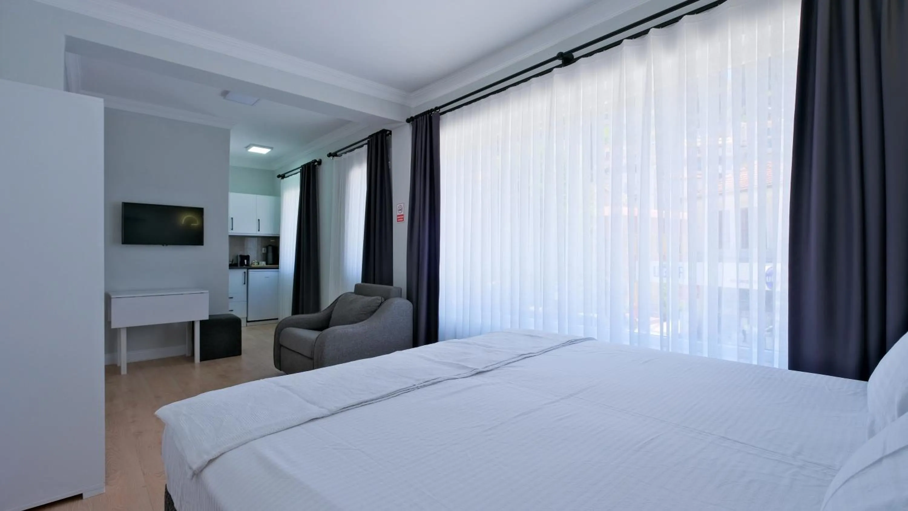 Bed in Centralflatsfethiye