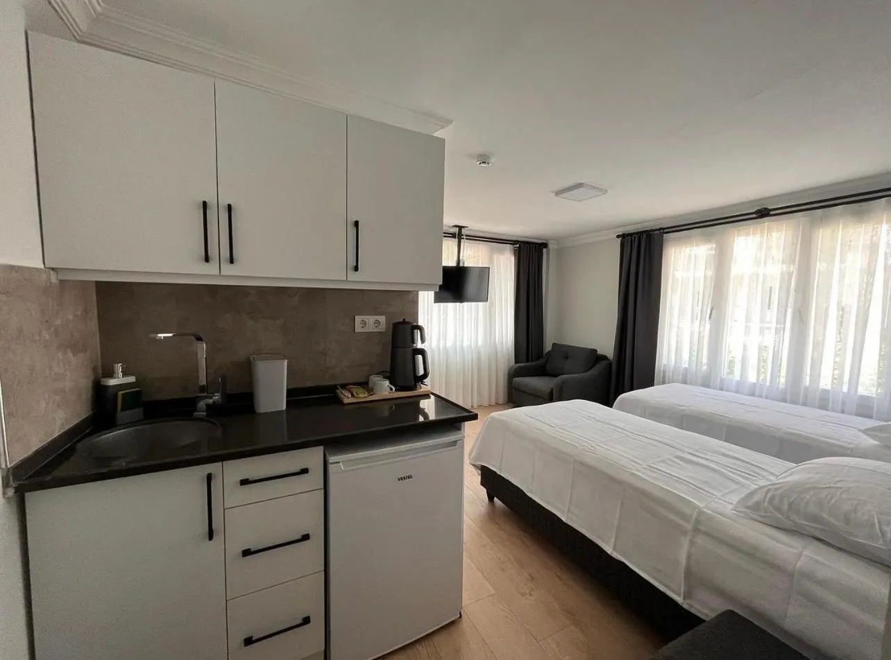 Bed in Centralflatsfethiye