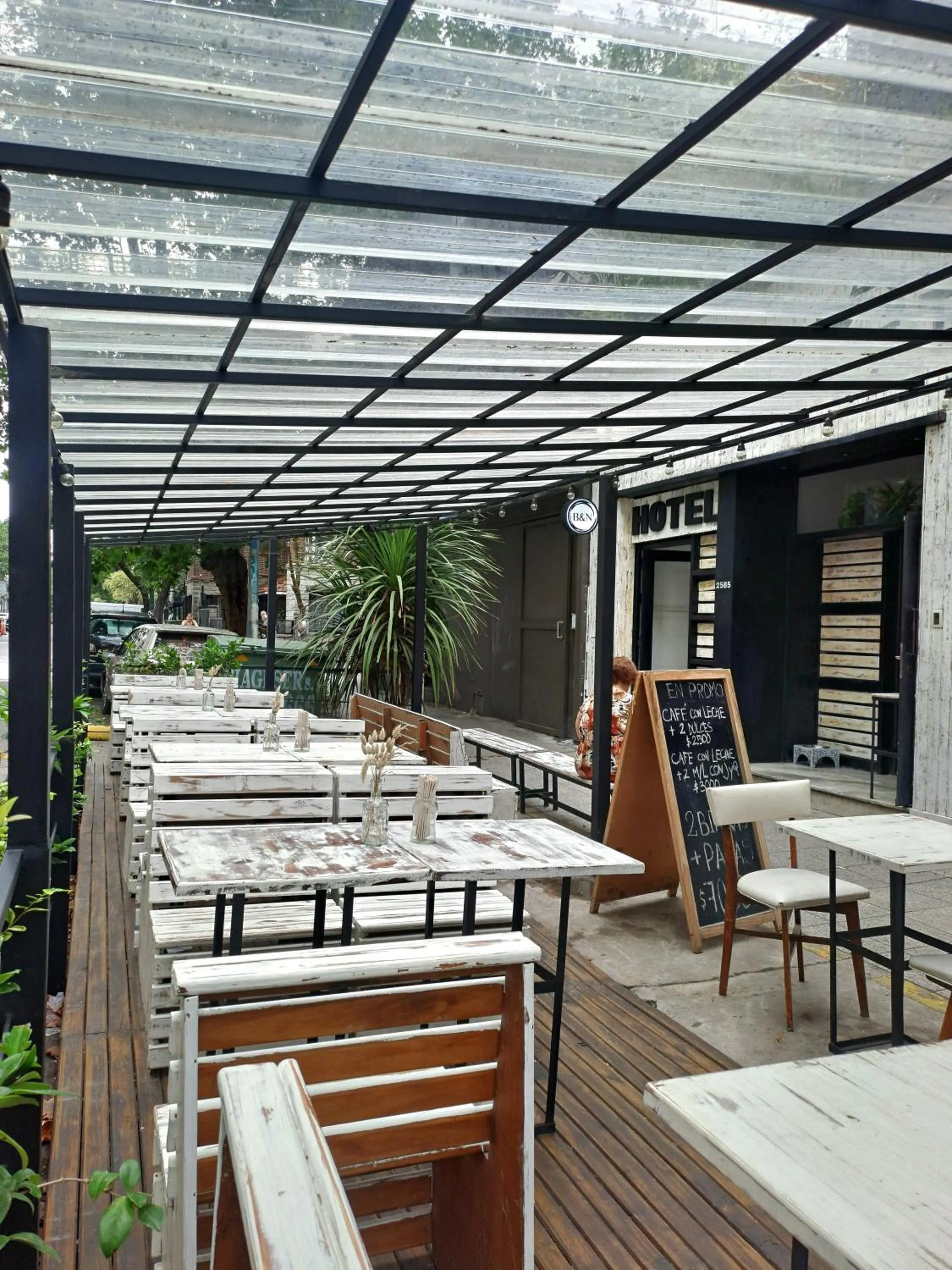 Patio in JM Hotel Boutique