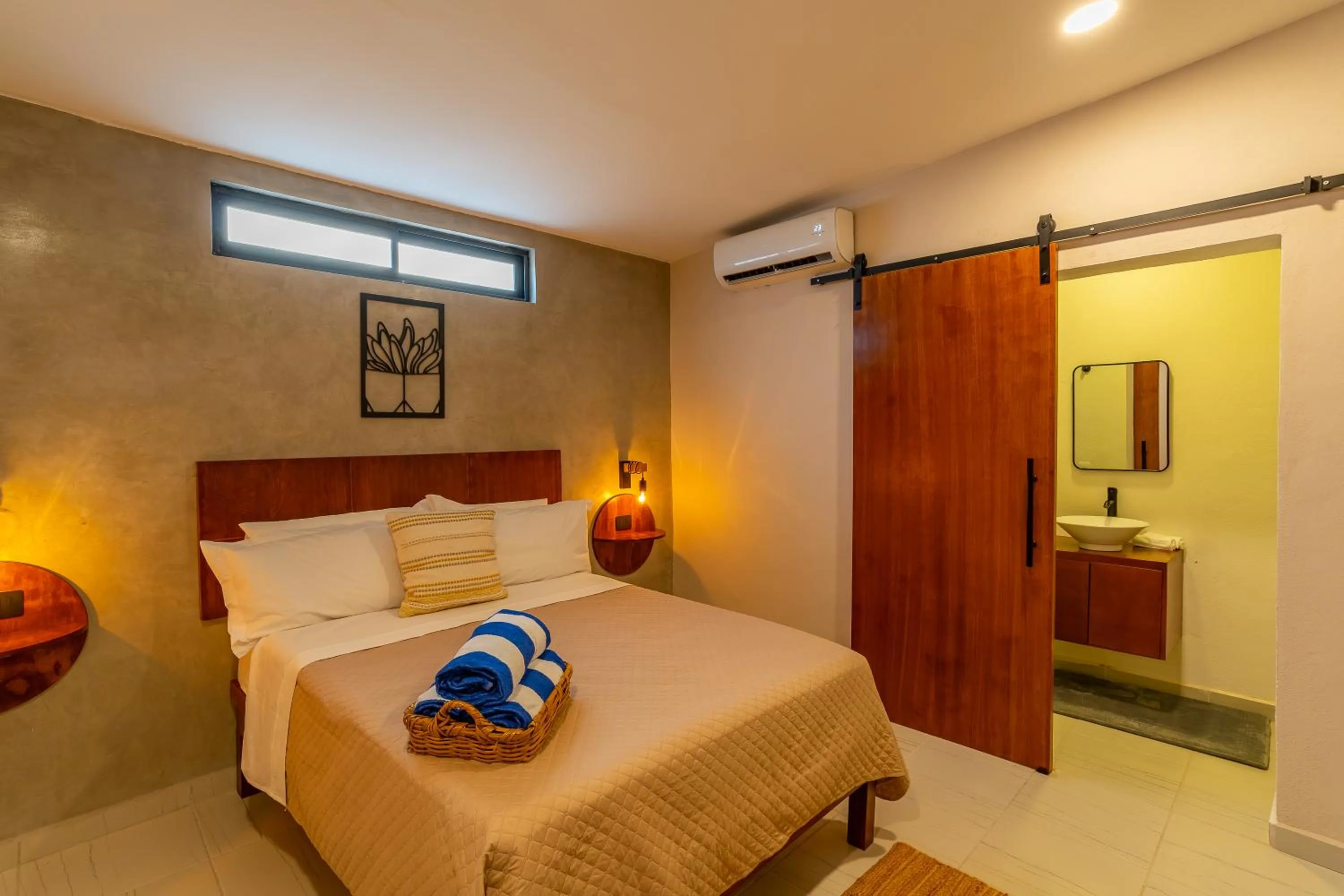 Bed in Casa Madero La Paz