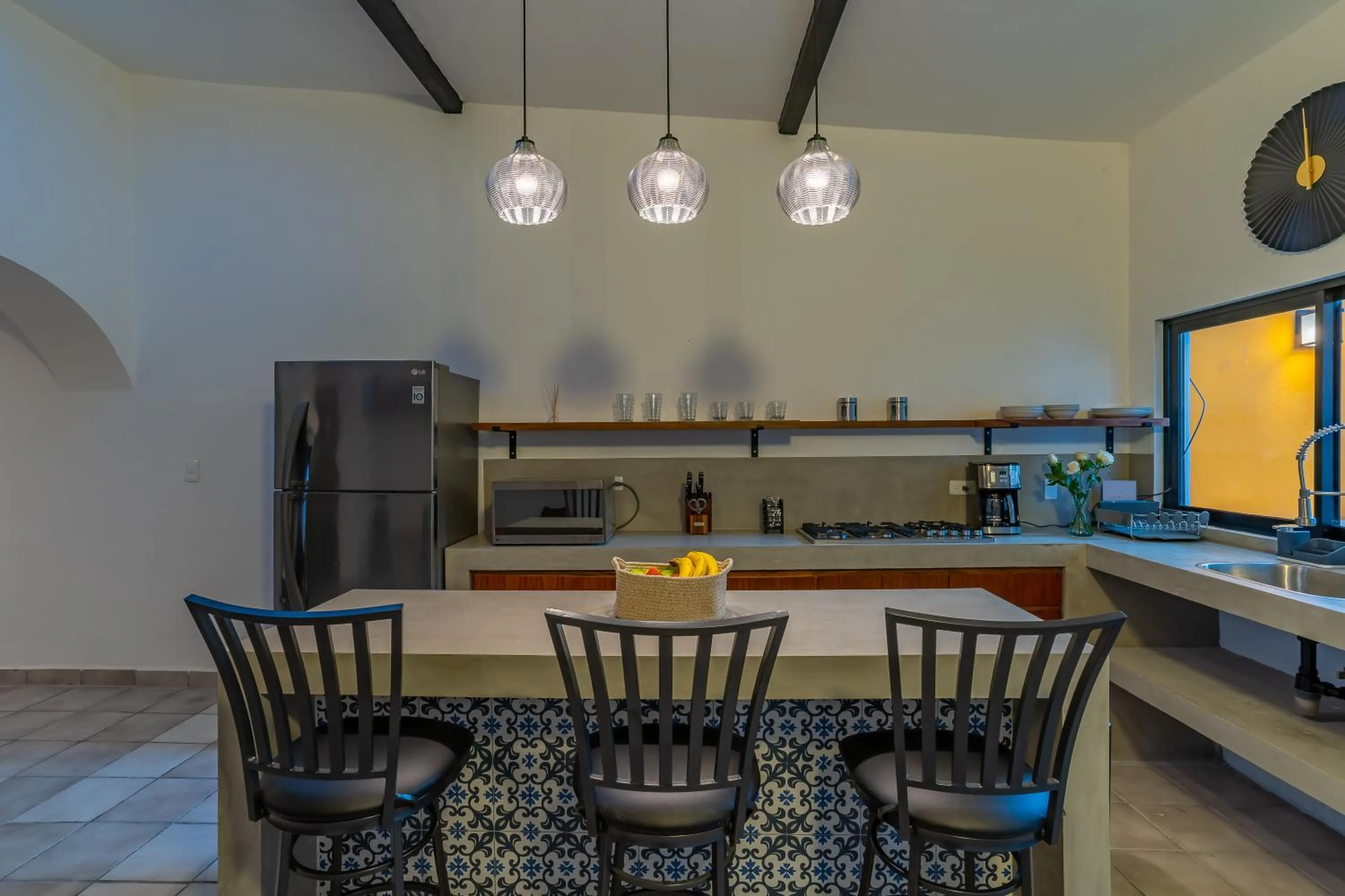 Dining area in Casa Madero La Paz