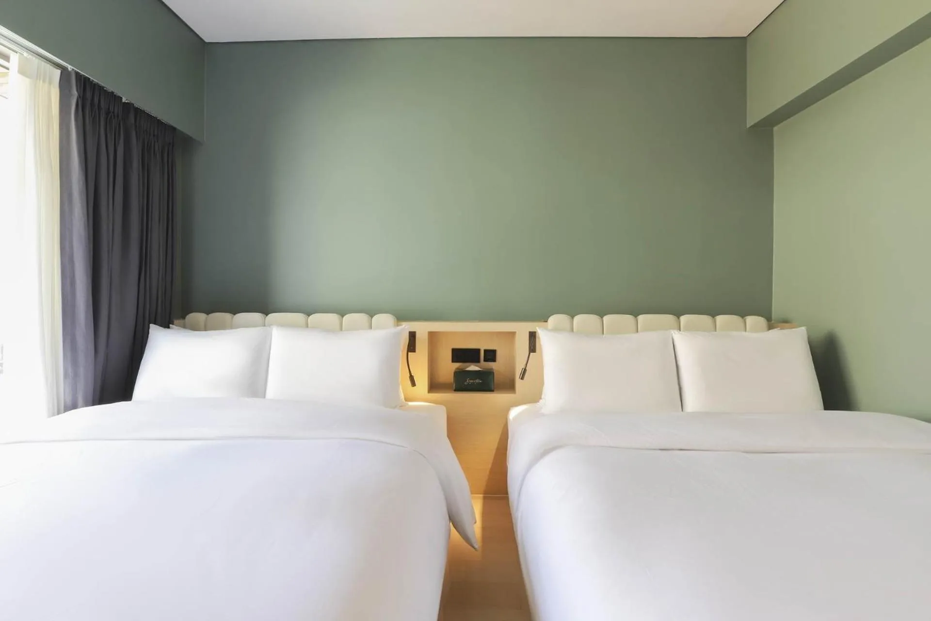 Bed in Brown Dot Hotel Haeundae