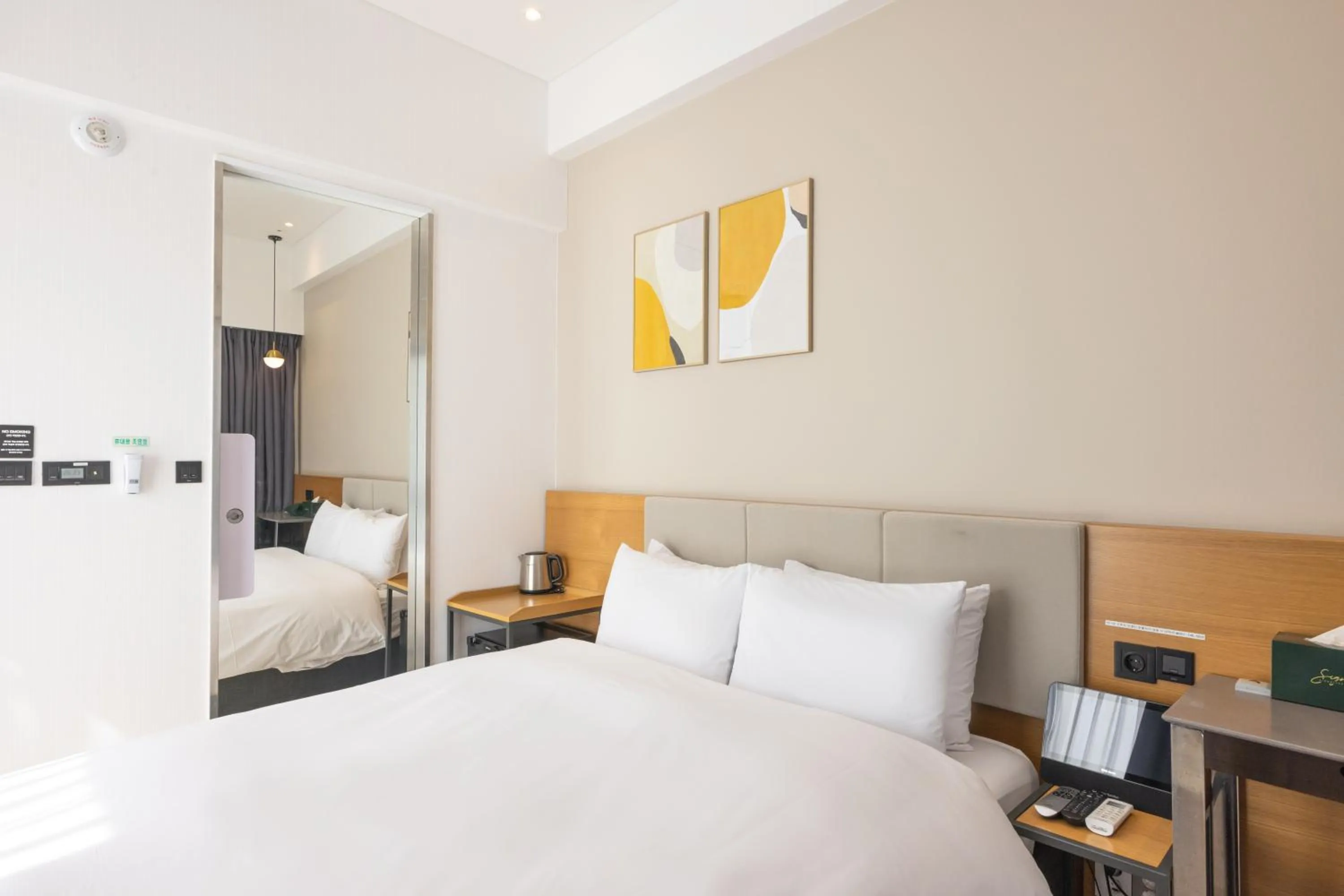 Bed in Brown Dot Hotel Haeundae