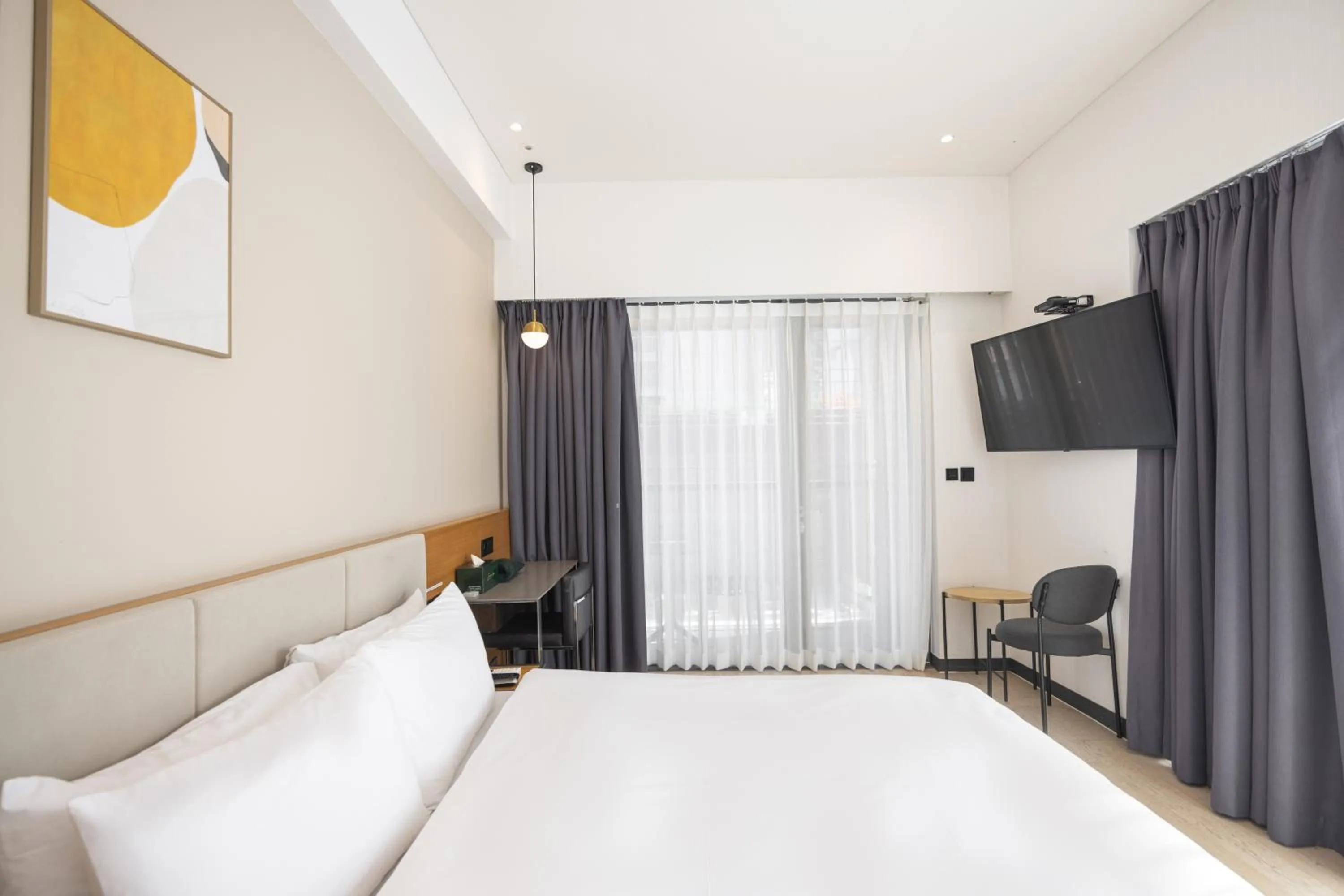 Bed in Brown Dot Hotel Haeundae