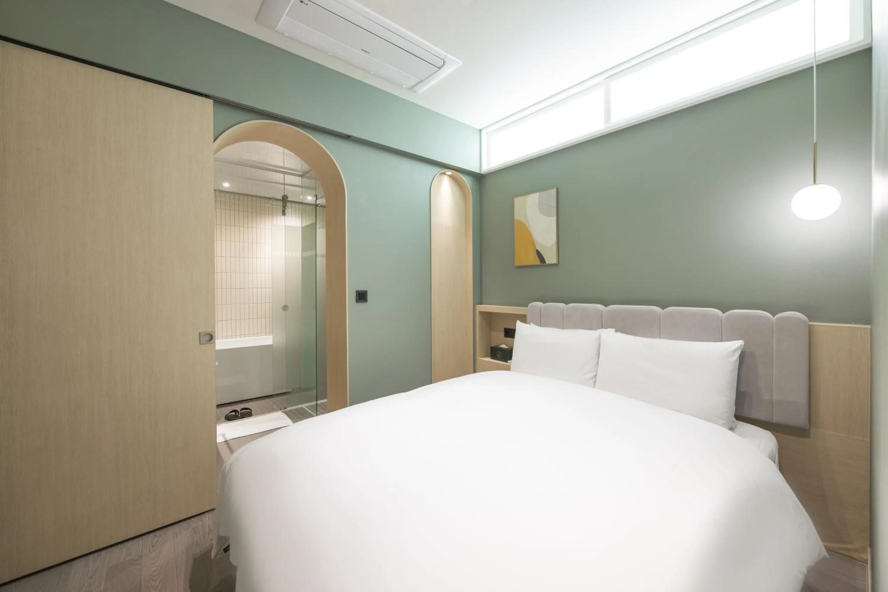 Bed in Brown Dot Hotel Haeundae