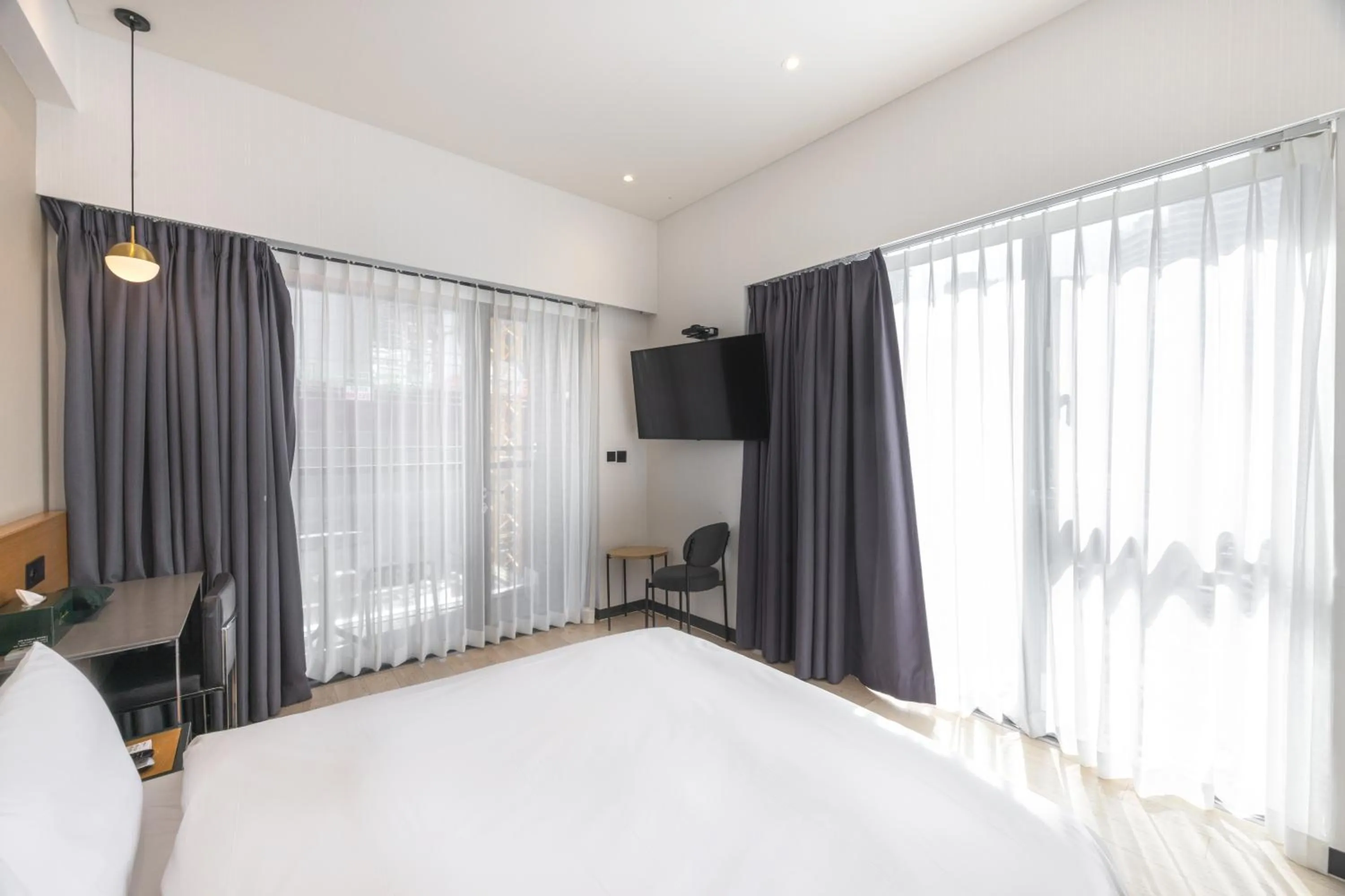 Bed in Brown Dot Hotel Haeundae