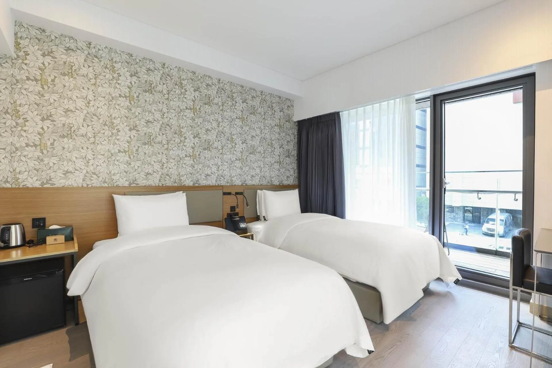 Bed in Brown Dot Hotel Haeundae