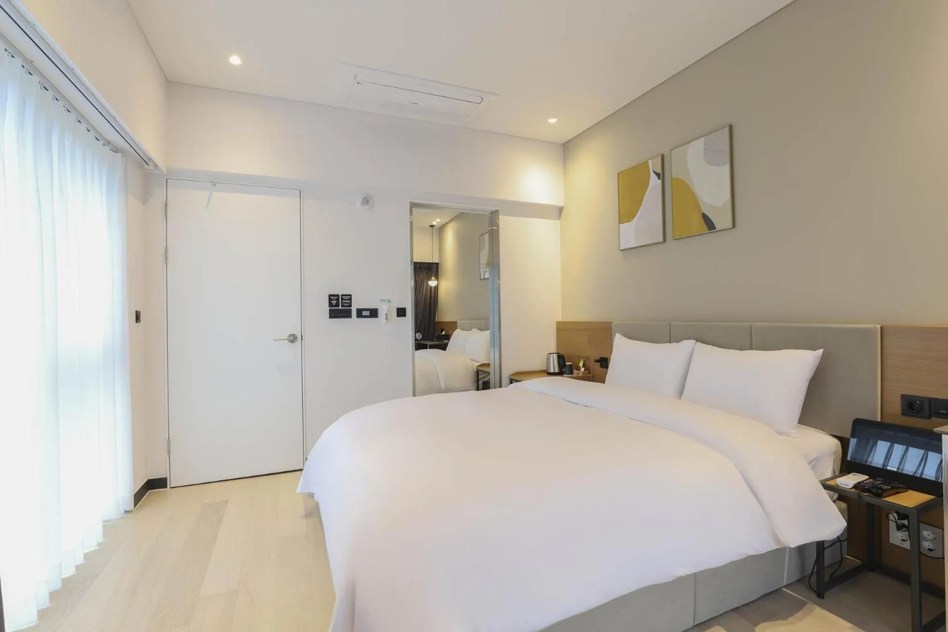 Bed in Brown Dot Hotel Haeundae