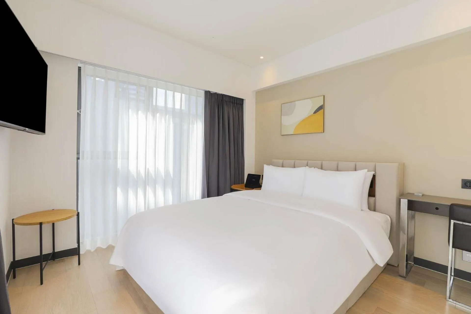 Bed in Brown Dot Hotel Haeundae