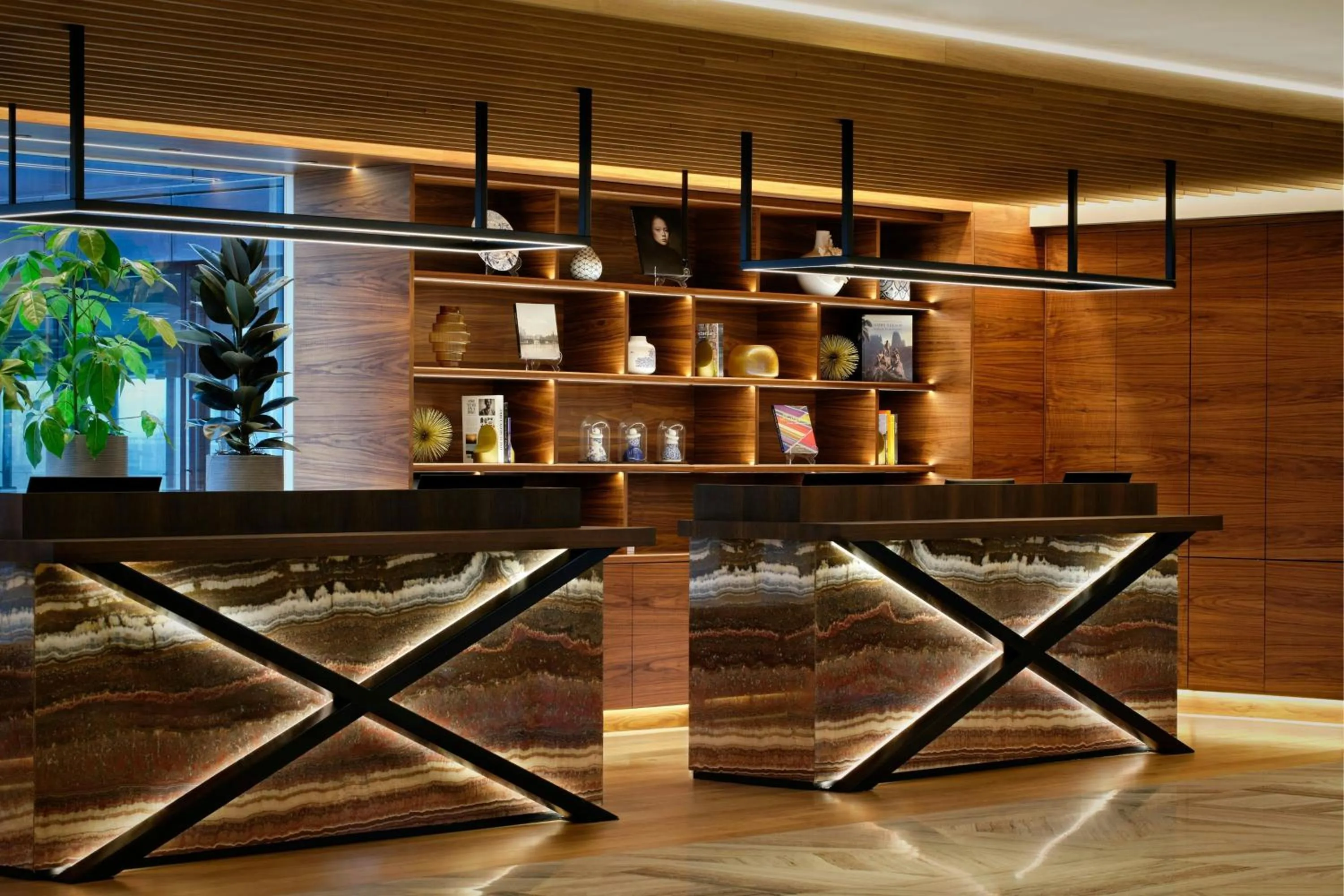 Lobby or reception in Sheraton Amsterdam Airport Hotel and Conference Center