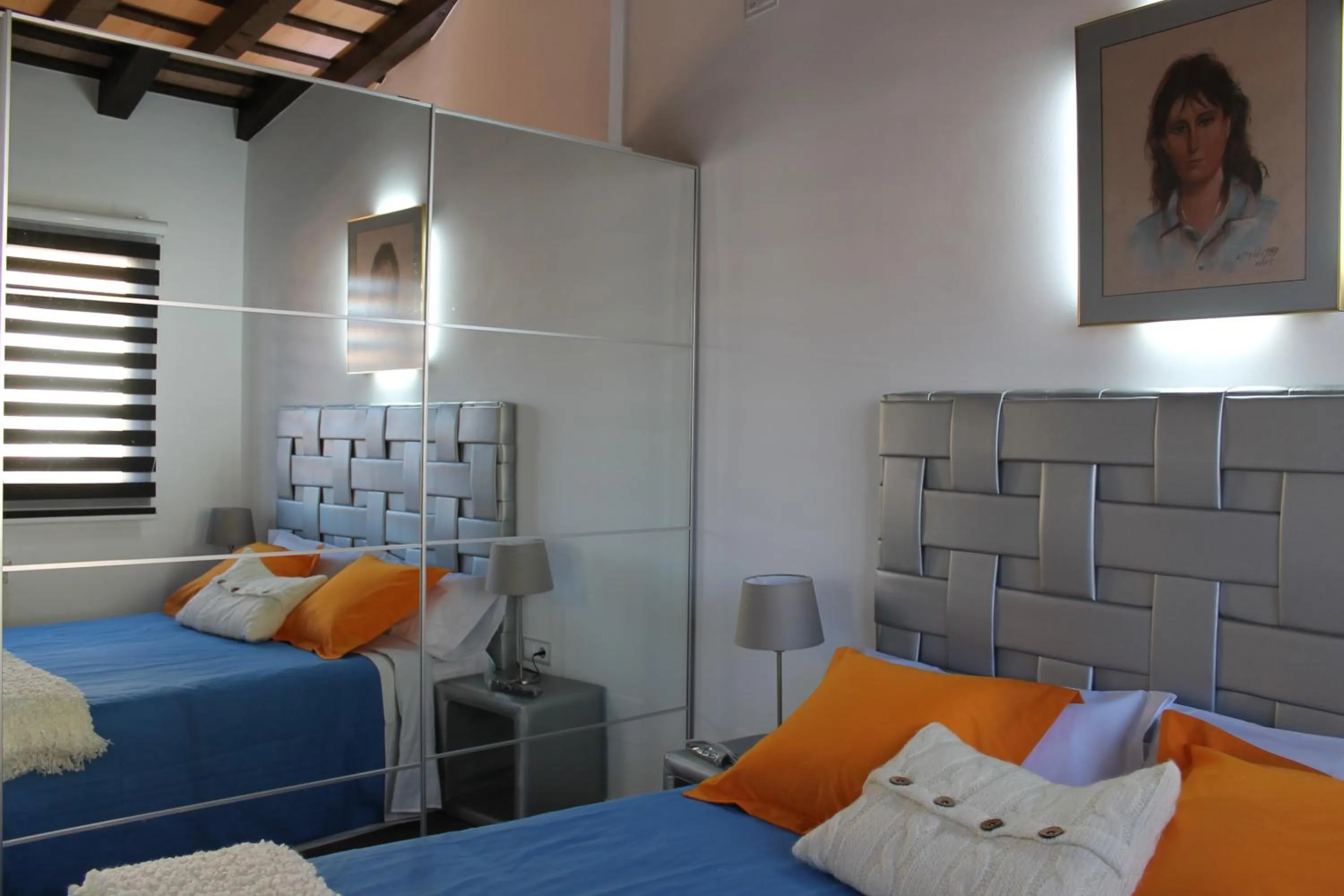 Bed in Apartment in the city of Olot Penthouse